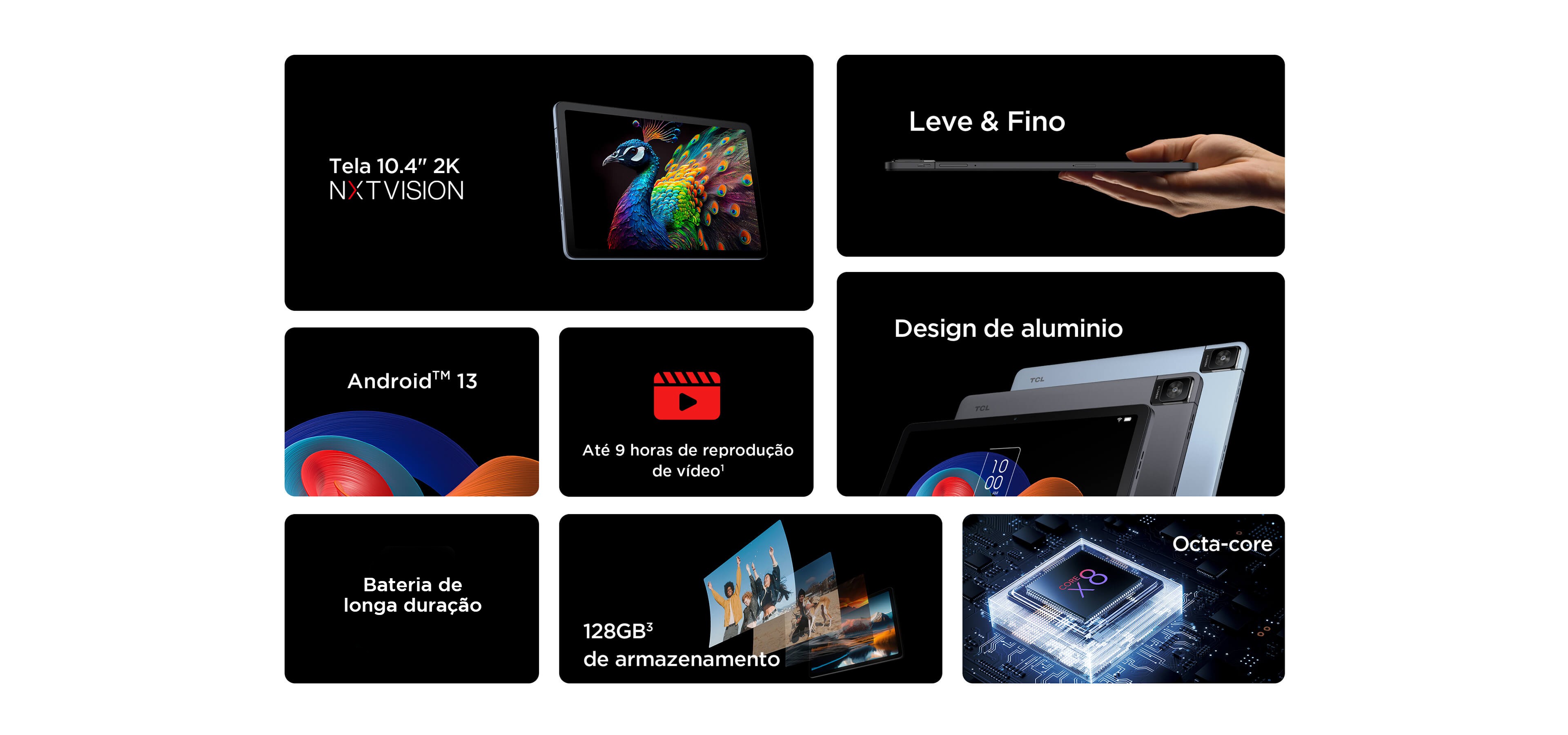Tablets-TCL TAB 10 Gen 2 | TCL Brasil TCL TAB 10 Gen 2 | TCL