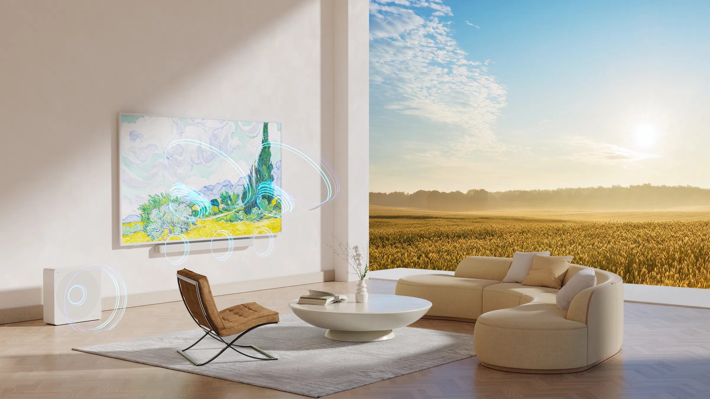 טלוויזיה חכמה NXTFRAME A300 Pro מבית TCL