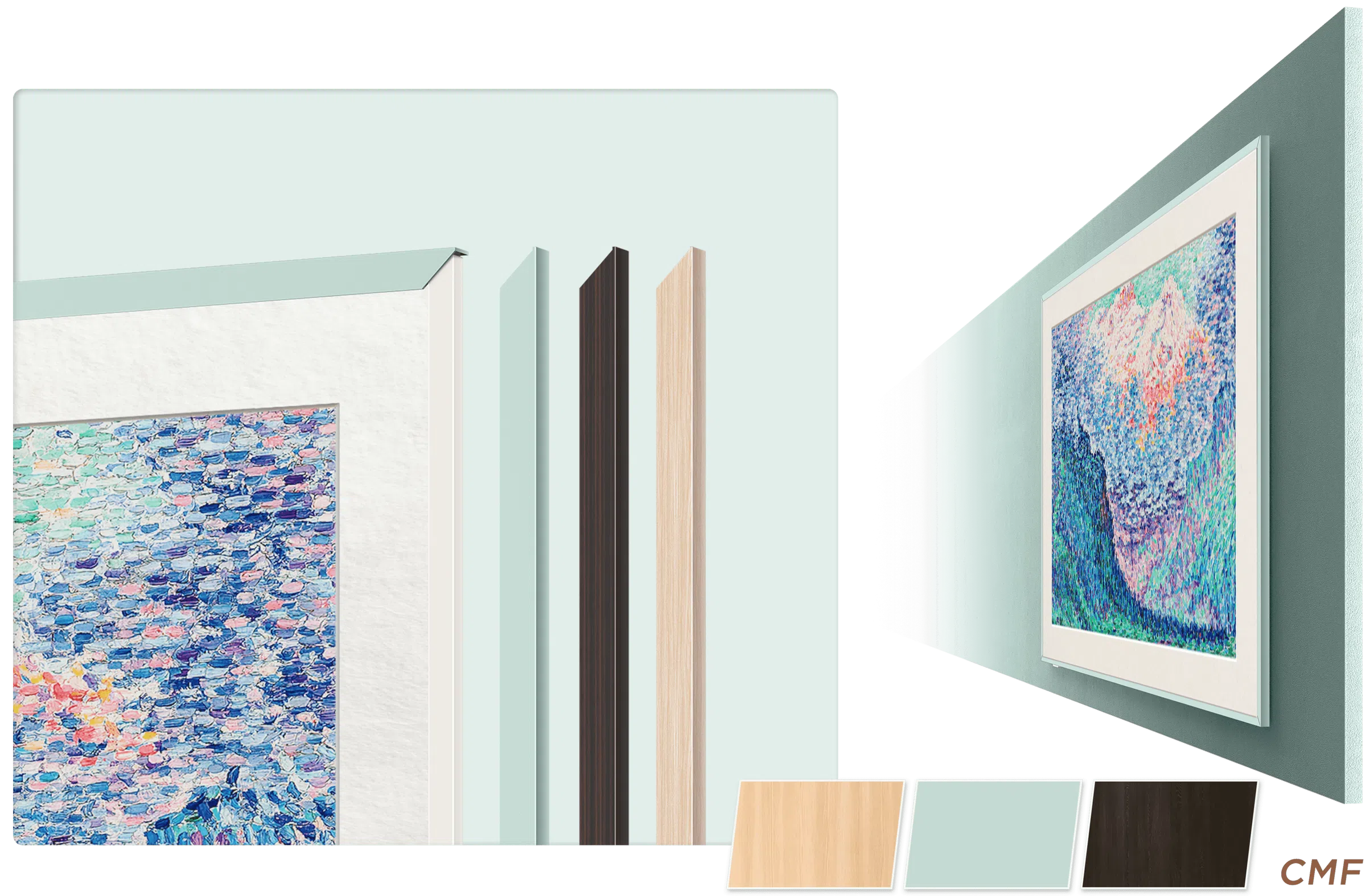 A300 Pro NXTFRAME TV Vernal Mint Style