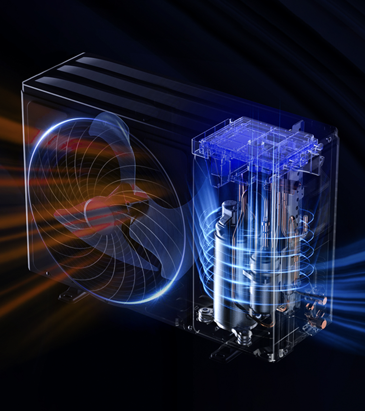 TCL2匹/3匹柔风空调柜机