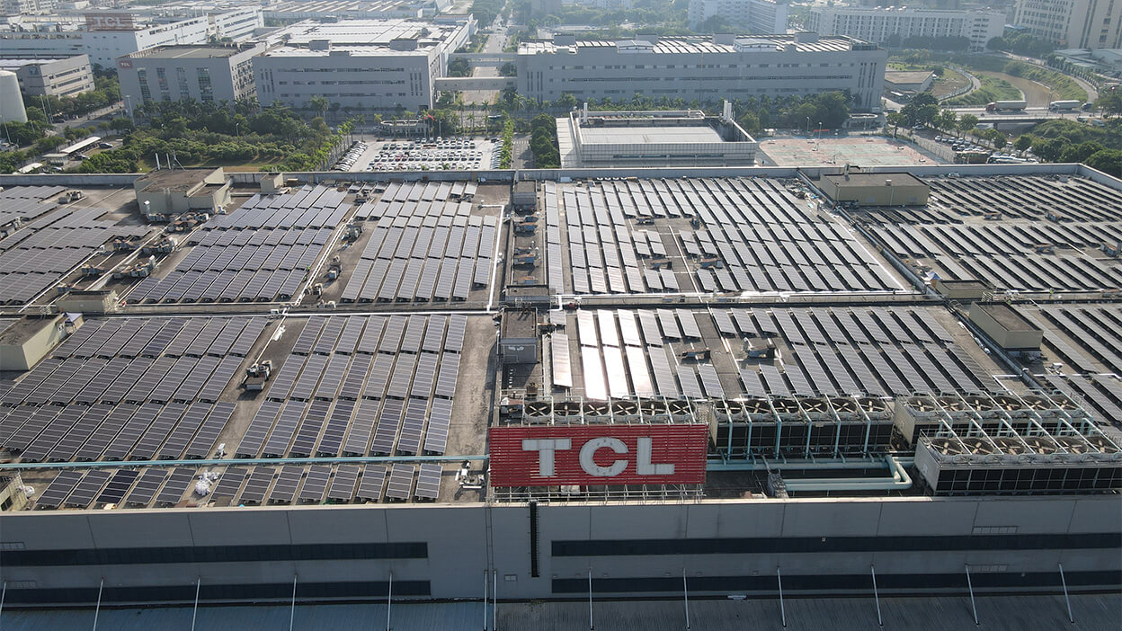 3.168-MW project, Huizhou TCL Mobile Communications