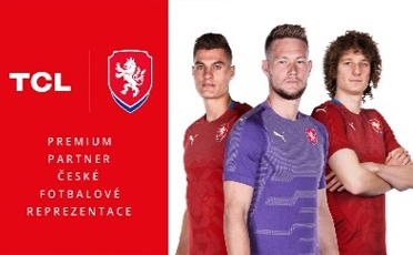 TCL je Premium partnerem české fotbalové reprezentace