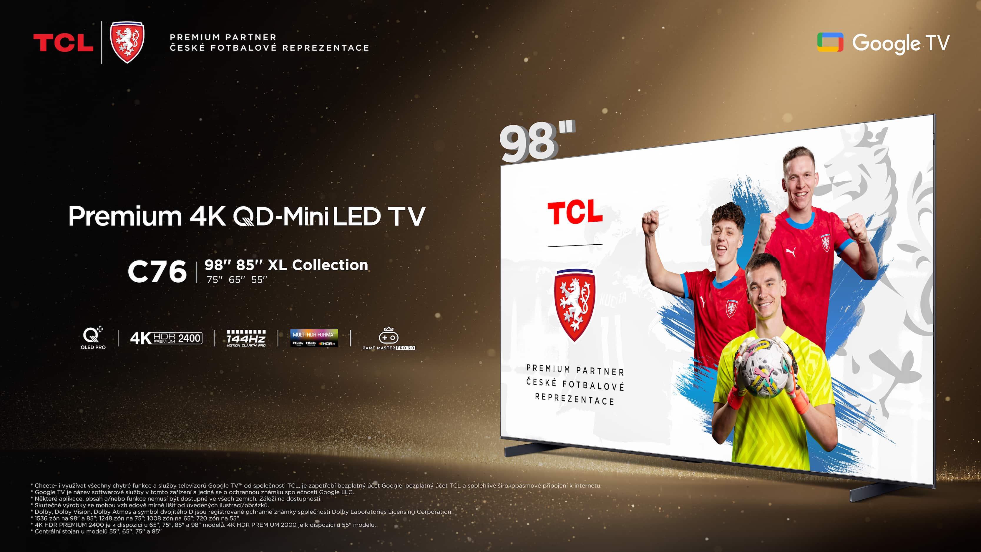 TCL C765 Premium QD-Mini LED 4K TV