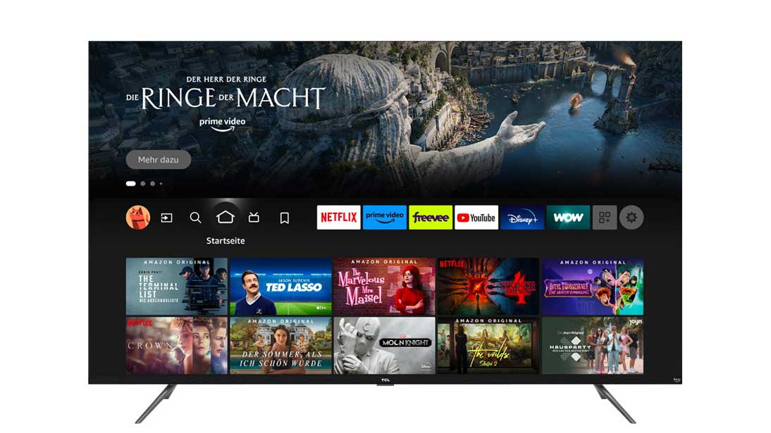 TCL präsentiert eine neue Serie von 4K QLED SmartTVs mit integriertem