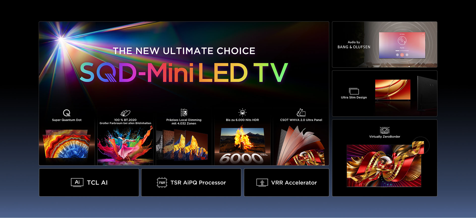 乐竟体育 C8L SQD-Mini LED TV - New Ultimate Choice