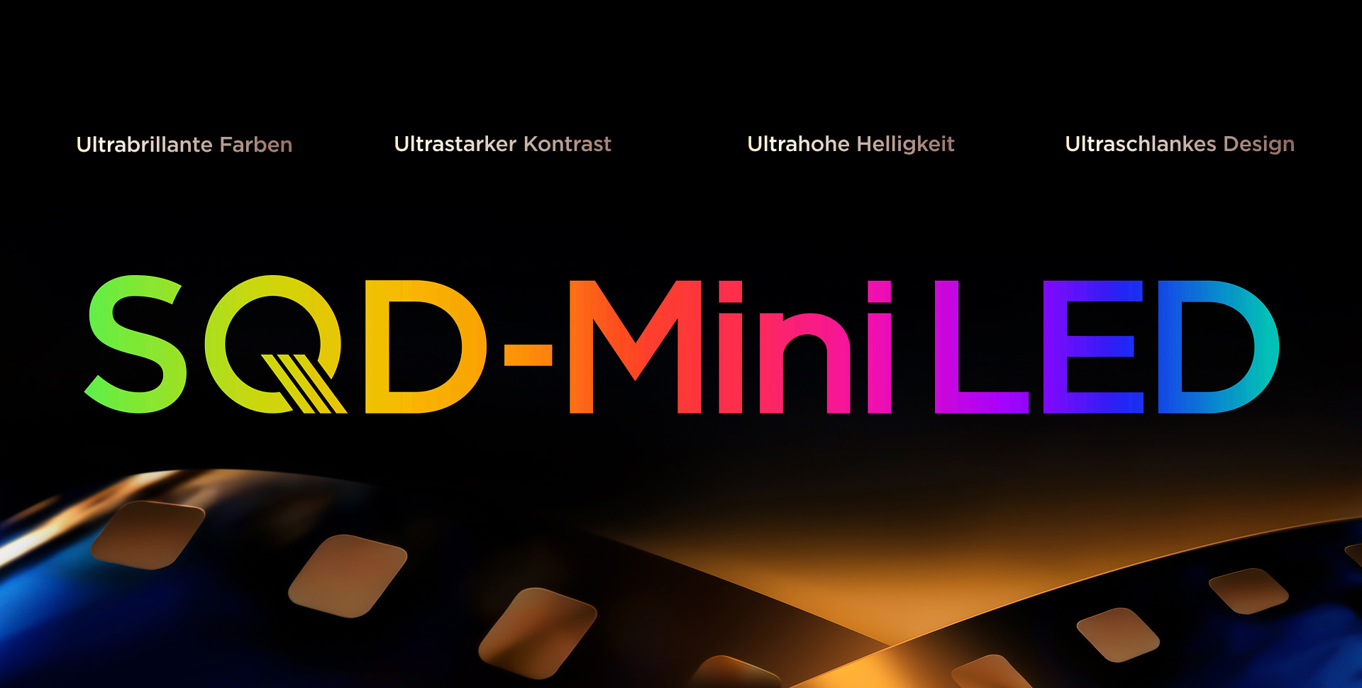 TCL QLED utilizes Colorful Quantum Crystals