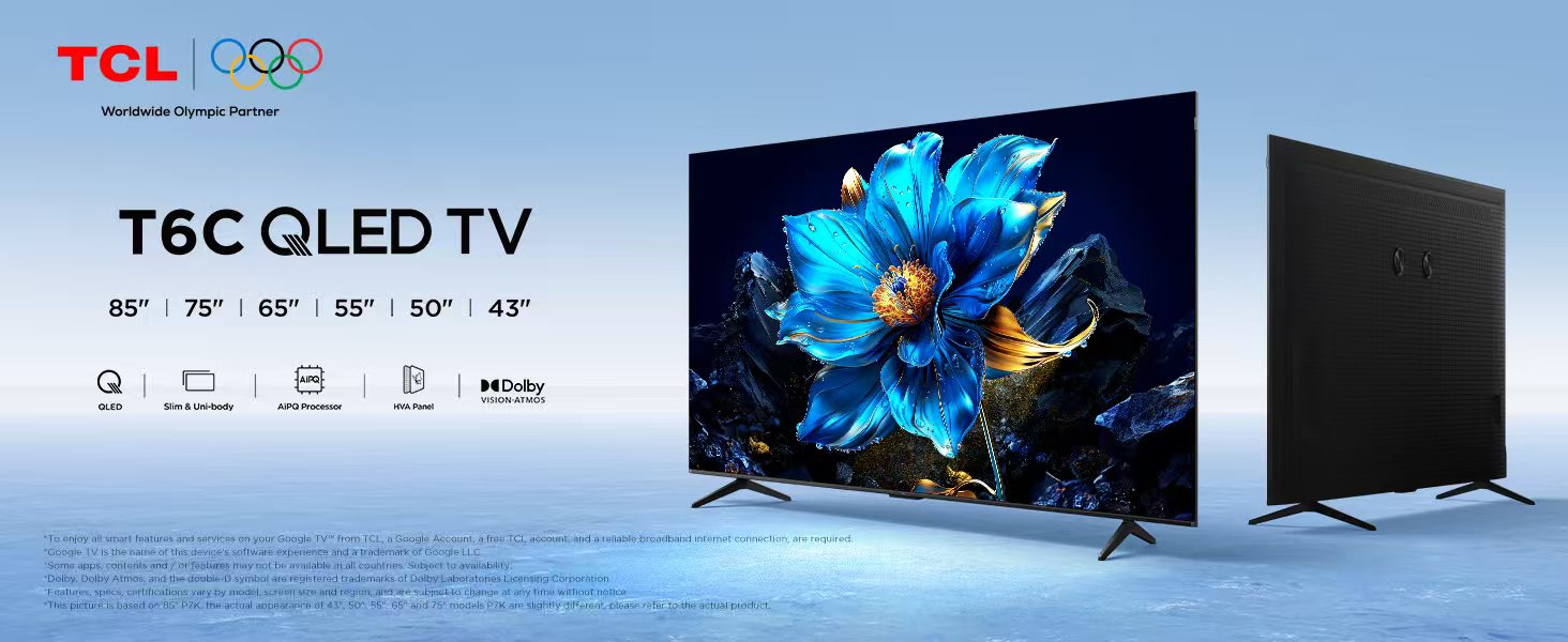 乐竟体育 T6C QLED TV