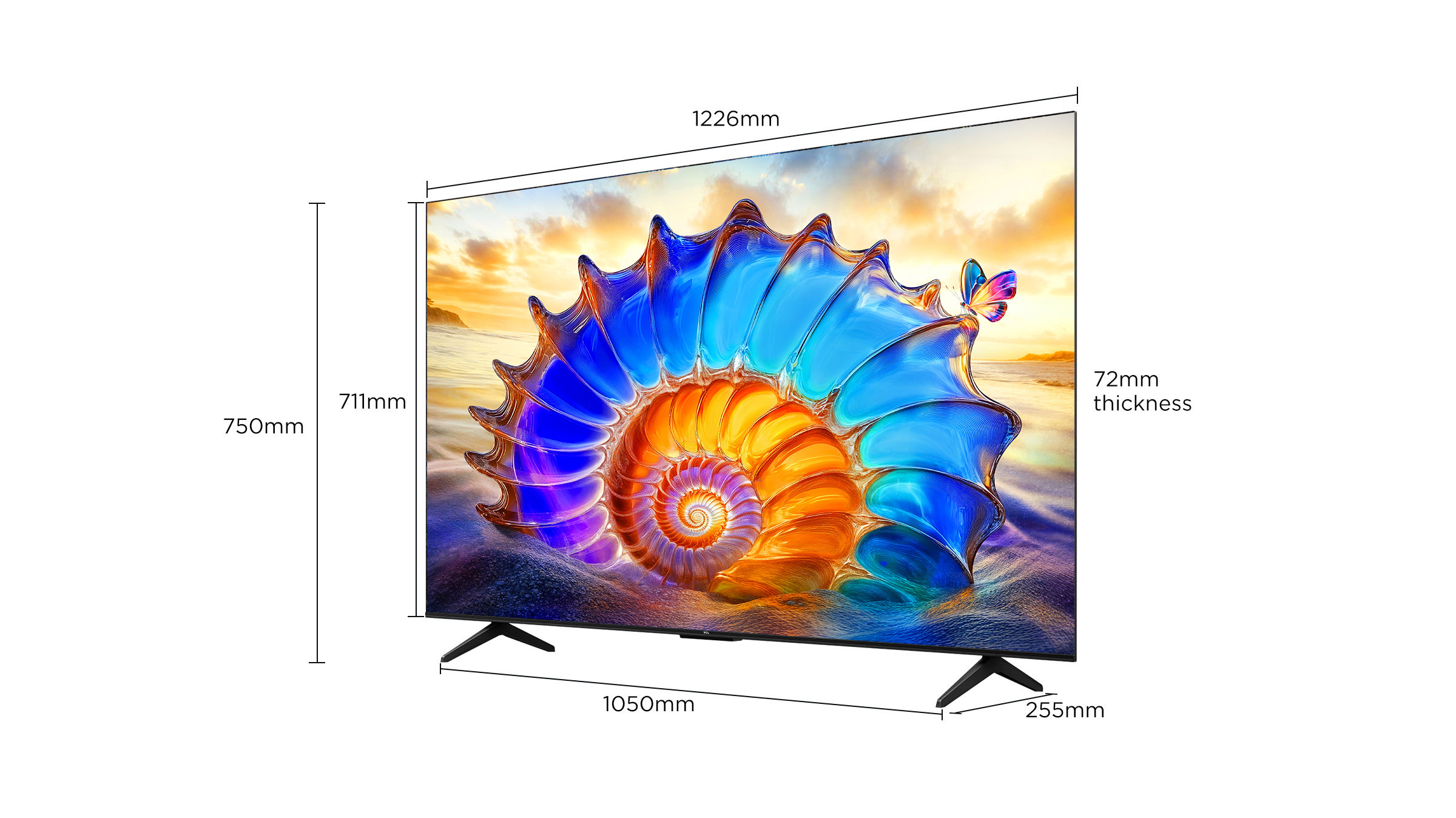 55 inch 乐竟体育 P6K 4K HDR TV