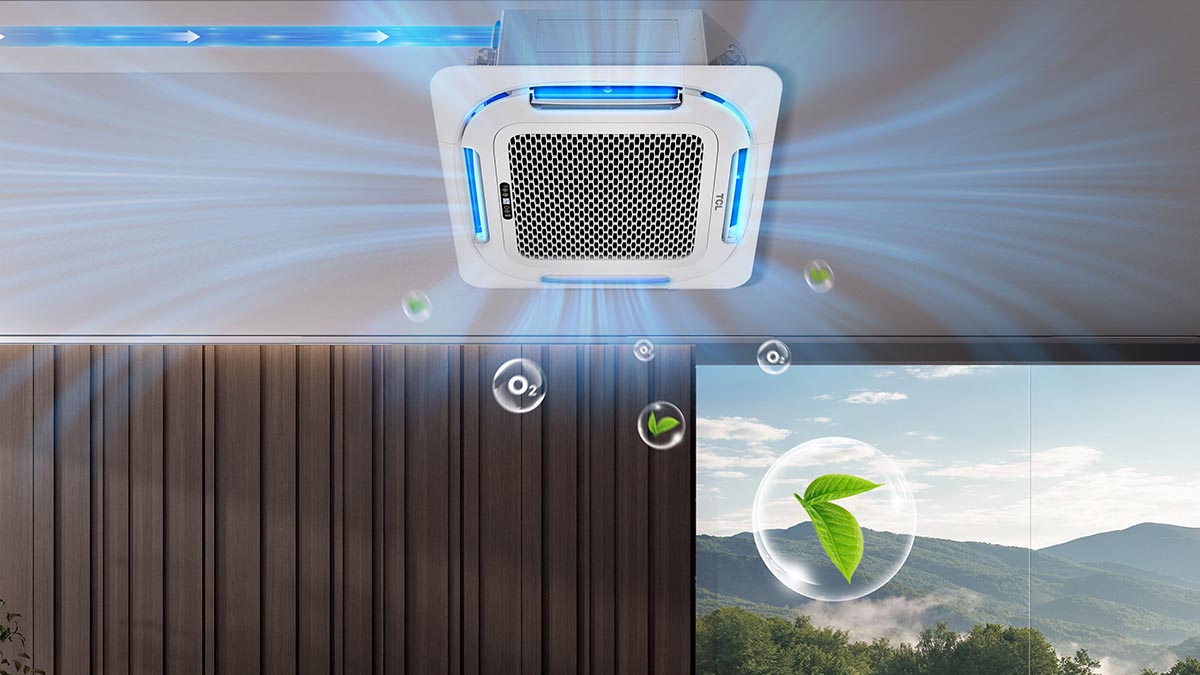 Reserved Fresh Air Duct