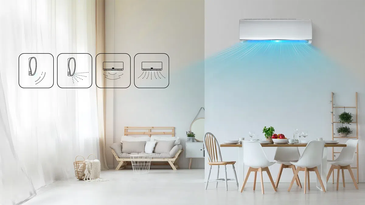 Rrjedhje ajri 4-kahëshe