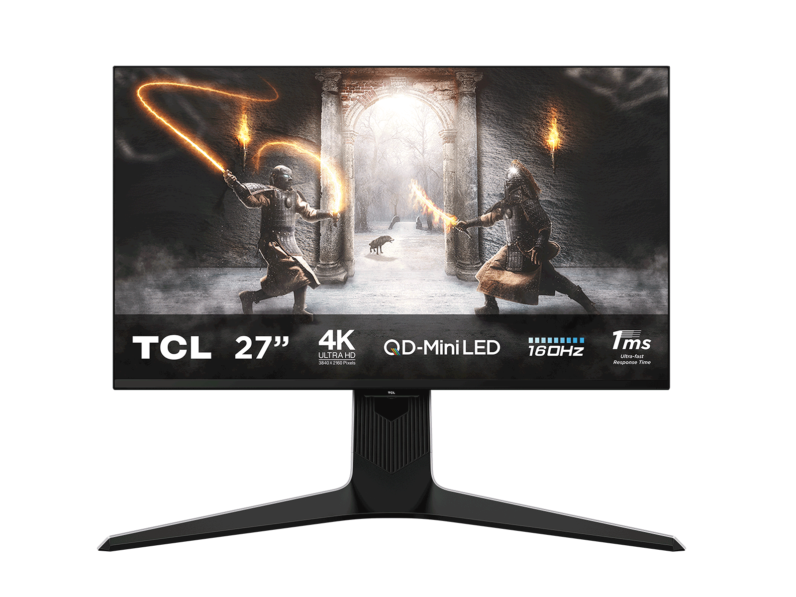 TCL 27R83U 4Kゲーミングモニター TCL Monitor 27R83U with HDR 1600 4K QLED Monitor | TCL Italy