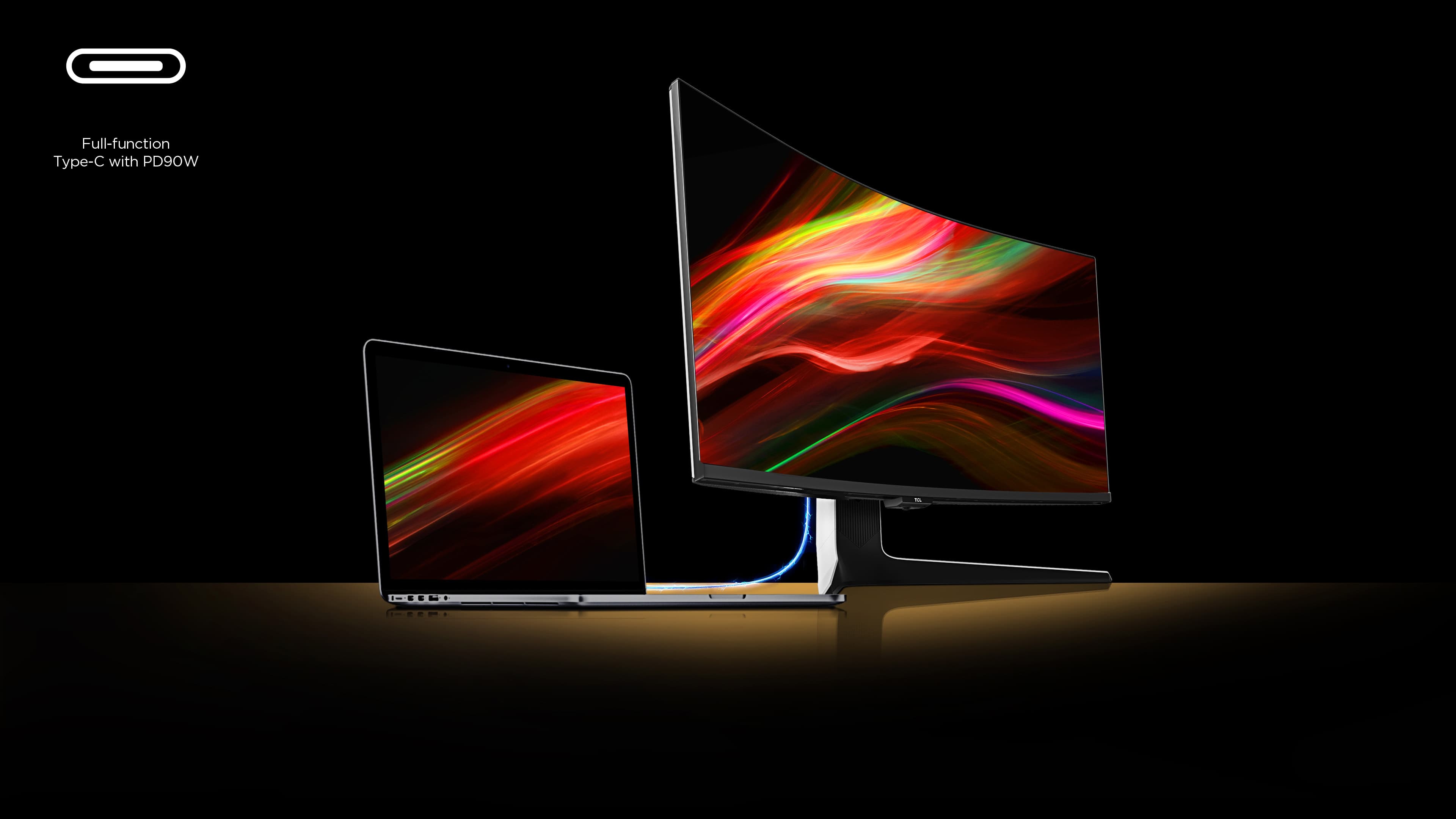 Full-function Type-C with PD90W