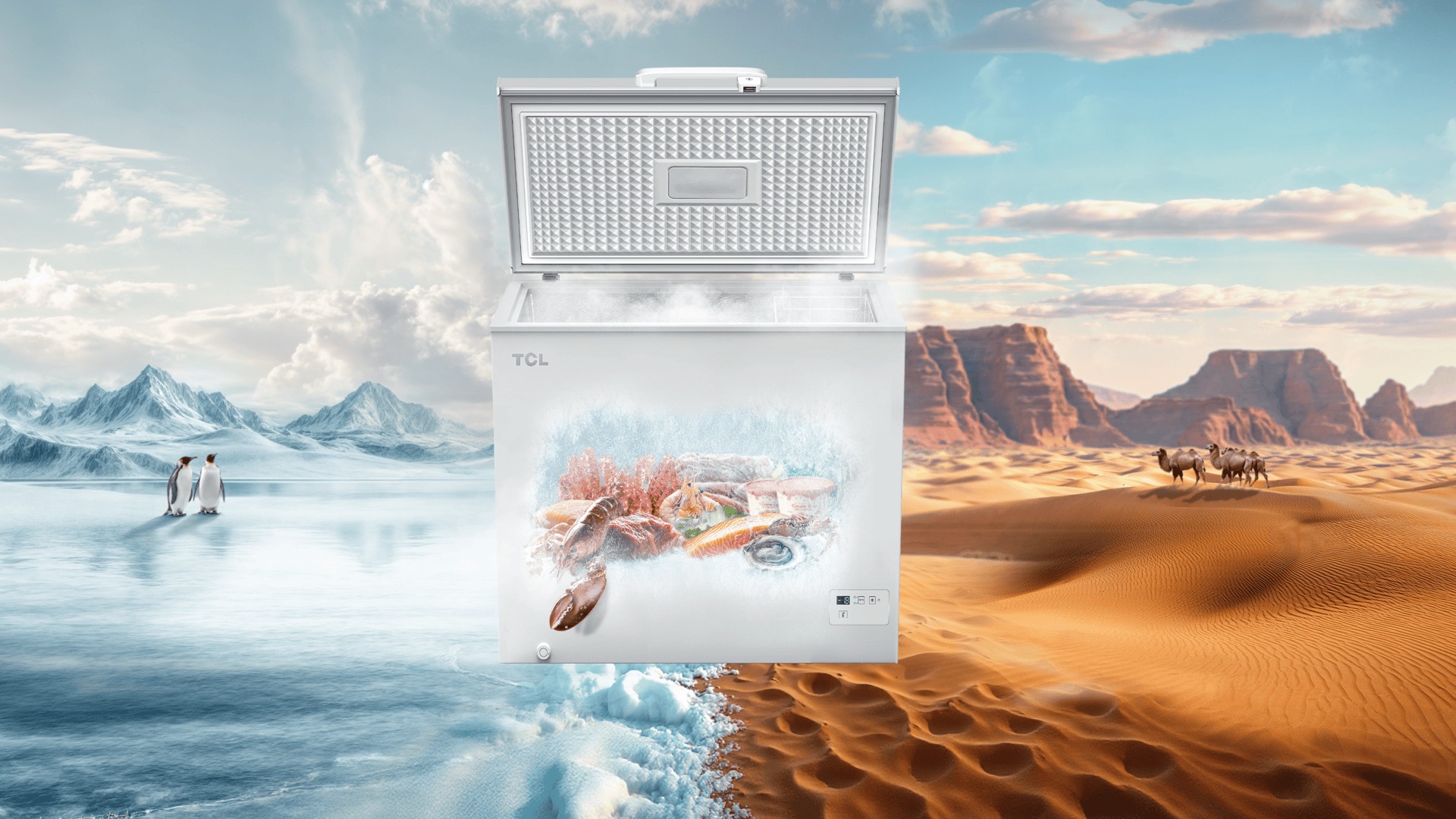Chest Freezer CF282EWE0 - TCL Europe
