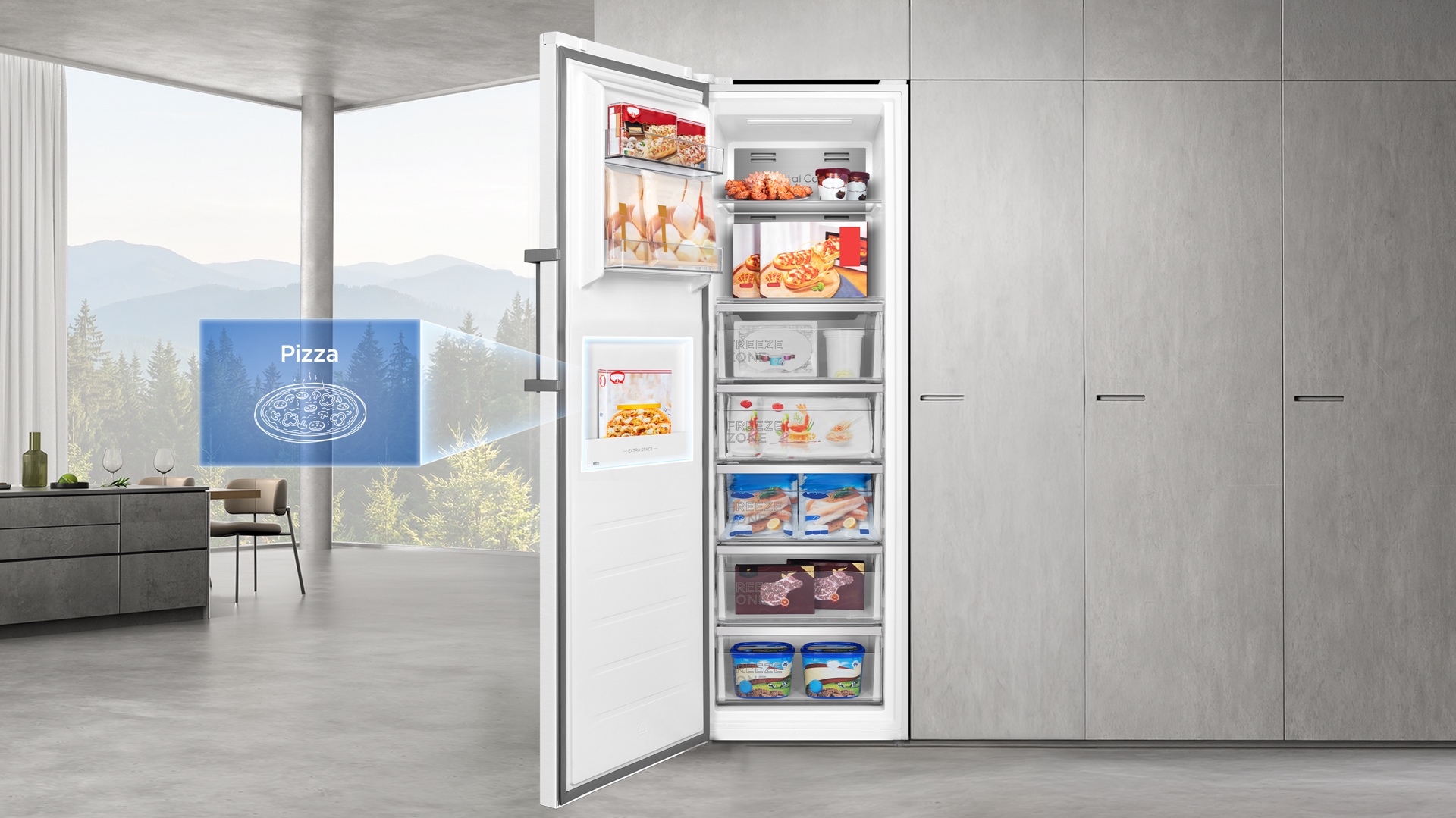 Upright Fridge FC329FWD2 - TCL Europe
