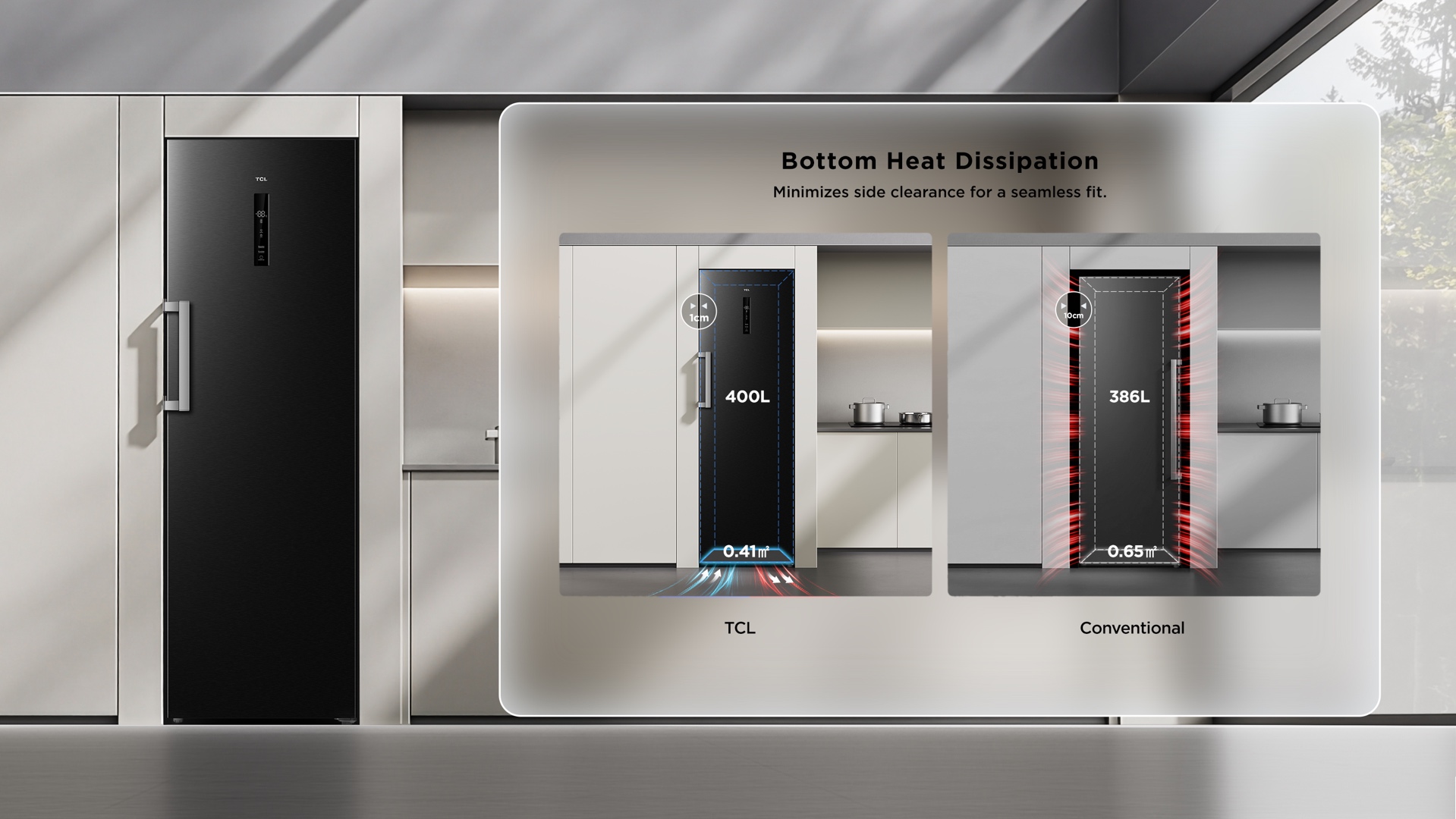 Bottom Heat Dissipation
