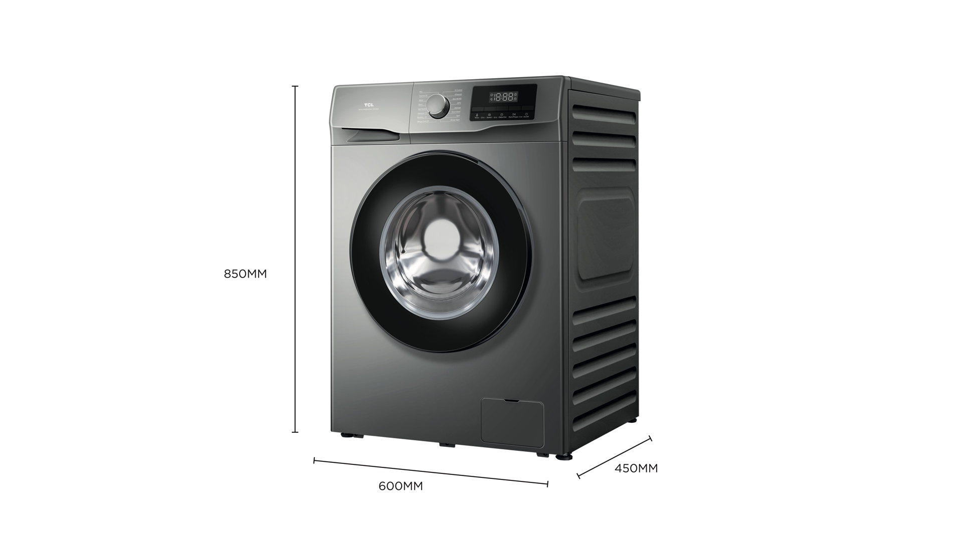 TCL Waching Machine Demension