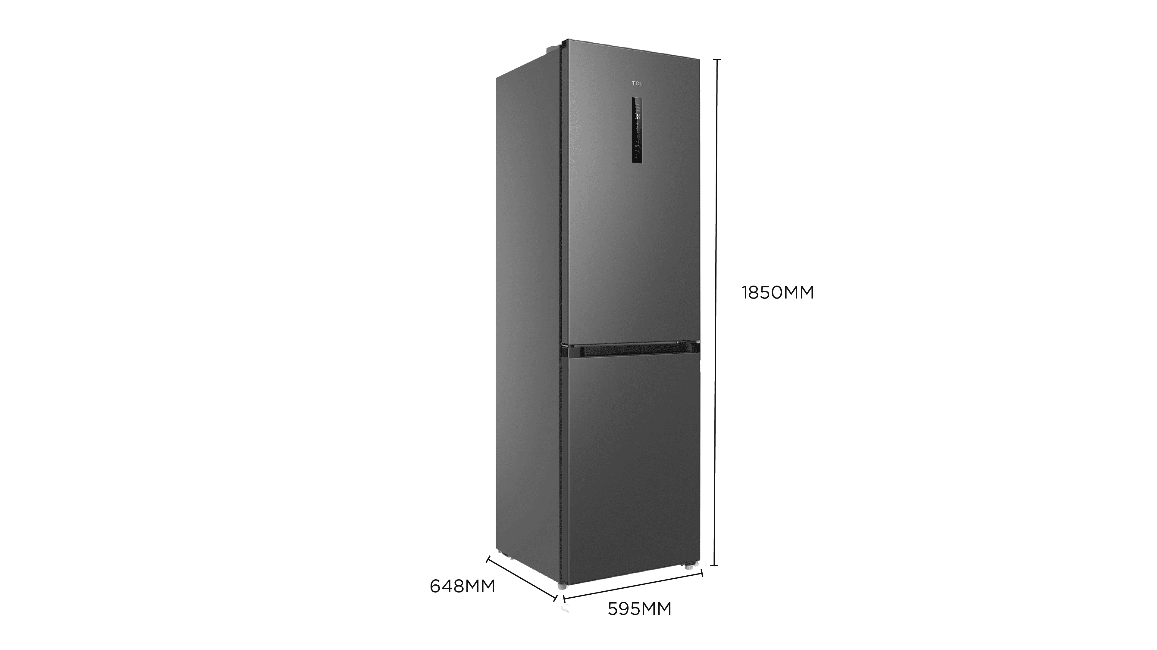 TCL RC340BSC0 Refrigerator Dimensions