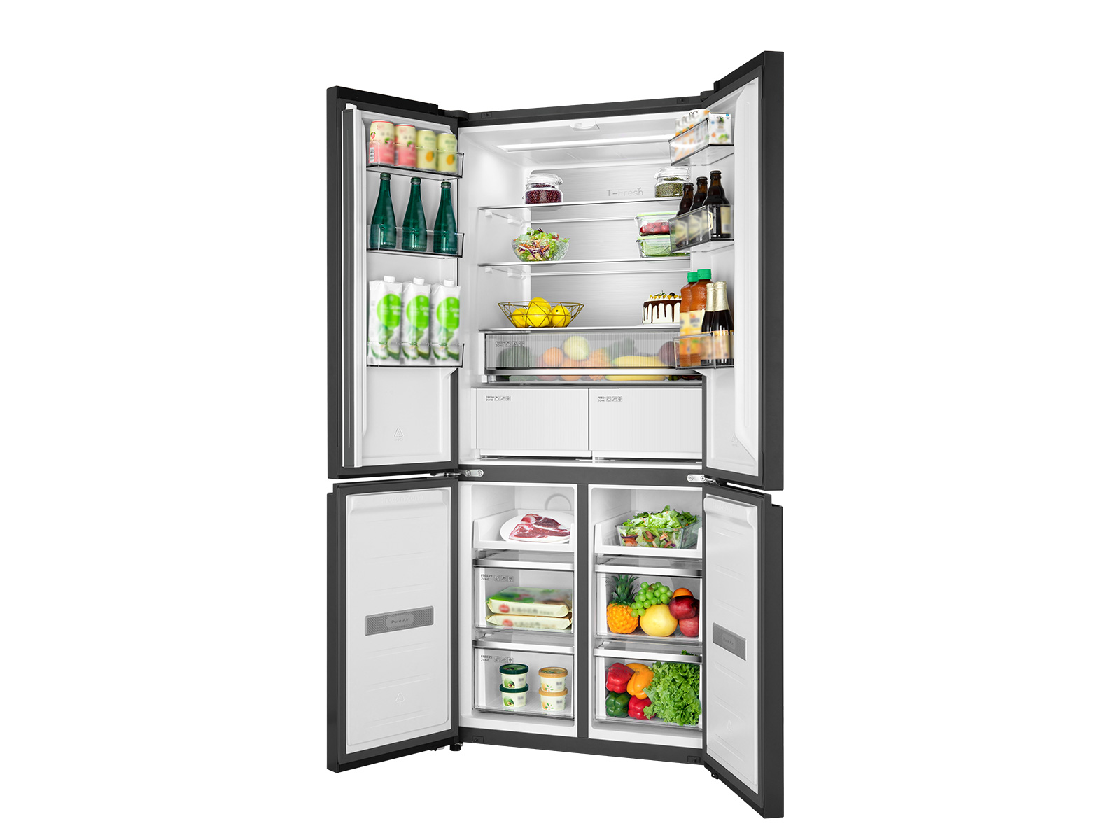 Side by Side TCL RC456CXE0 Seria Free Built-In - TCL România