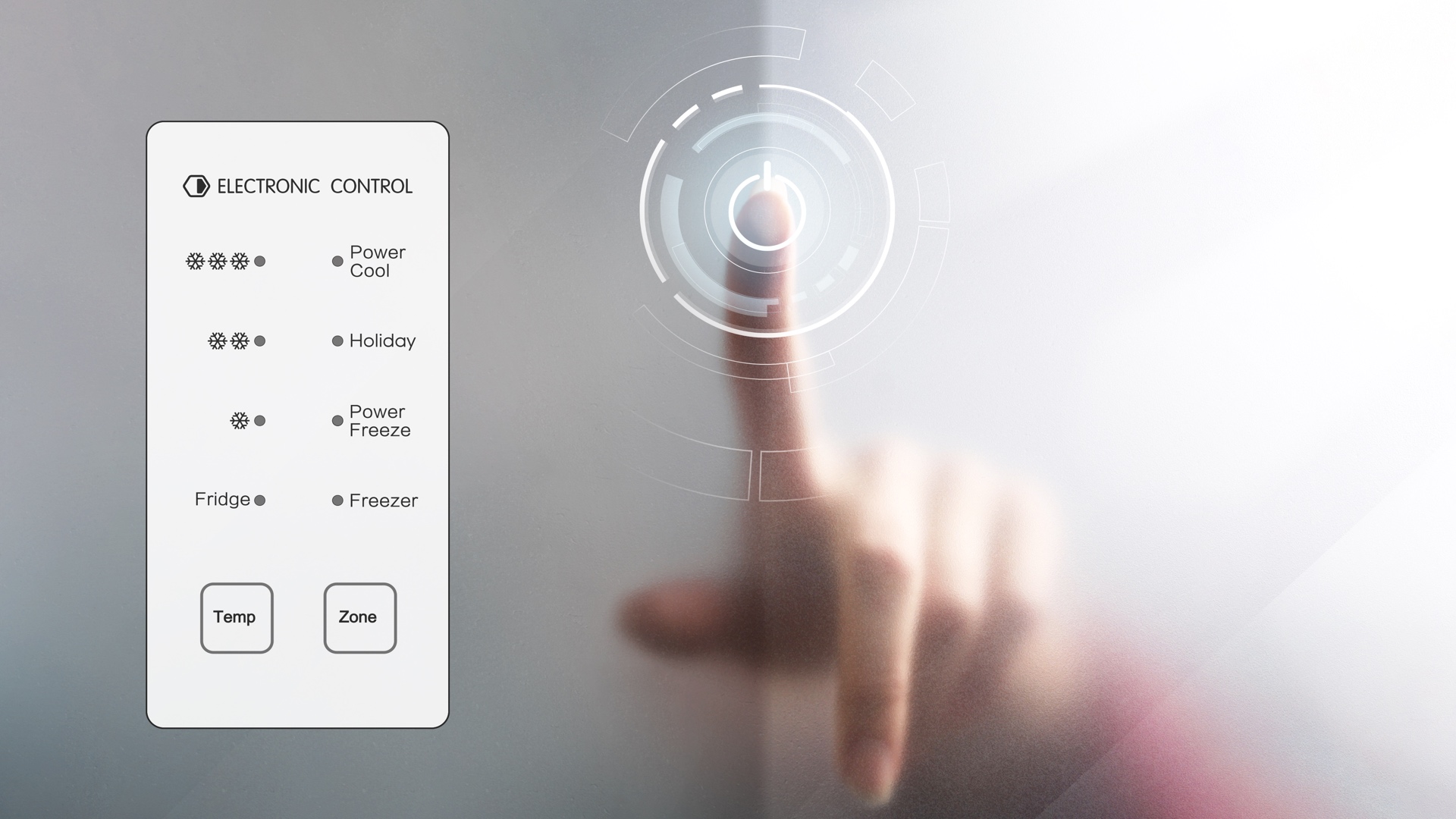 TCL fridge can temperature accuracy and consumption optimisation