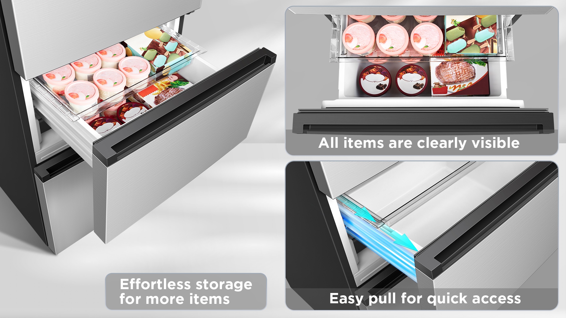 Freezer drawer