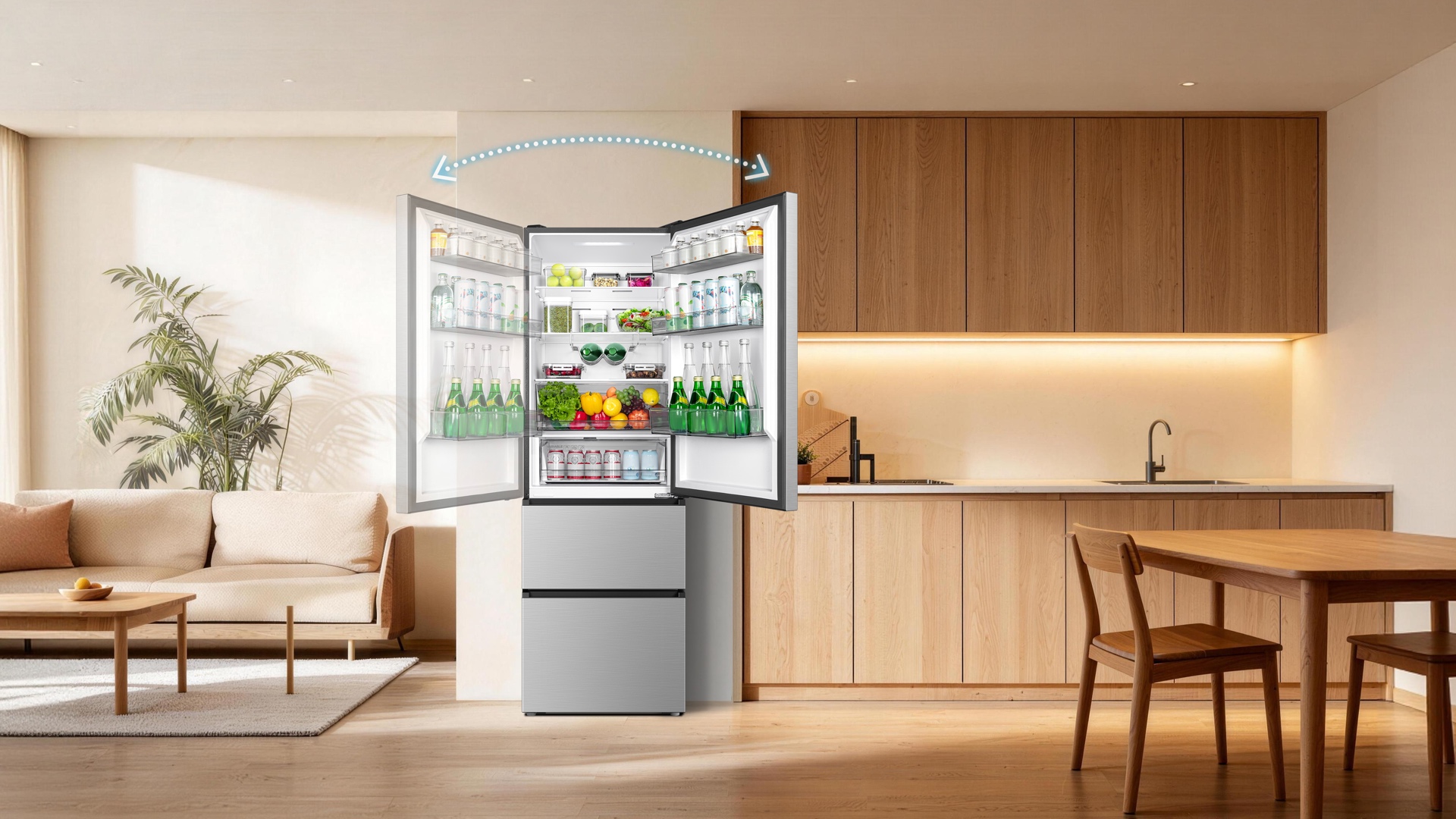 Bottom Freezer RP450BLD0 Refrigerators - TCL Europe
