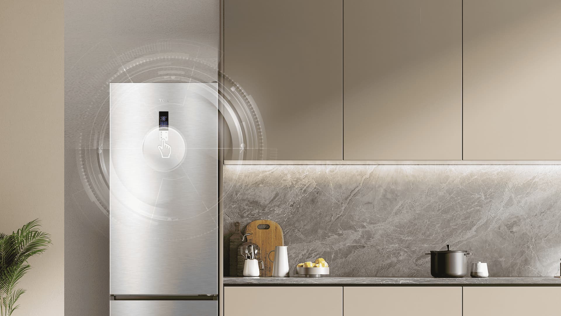 TCL fridge can precise adjustments without opening the door