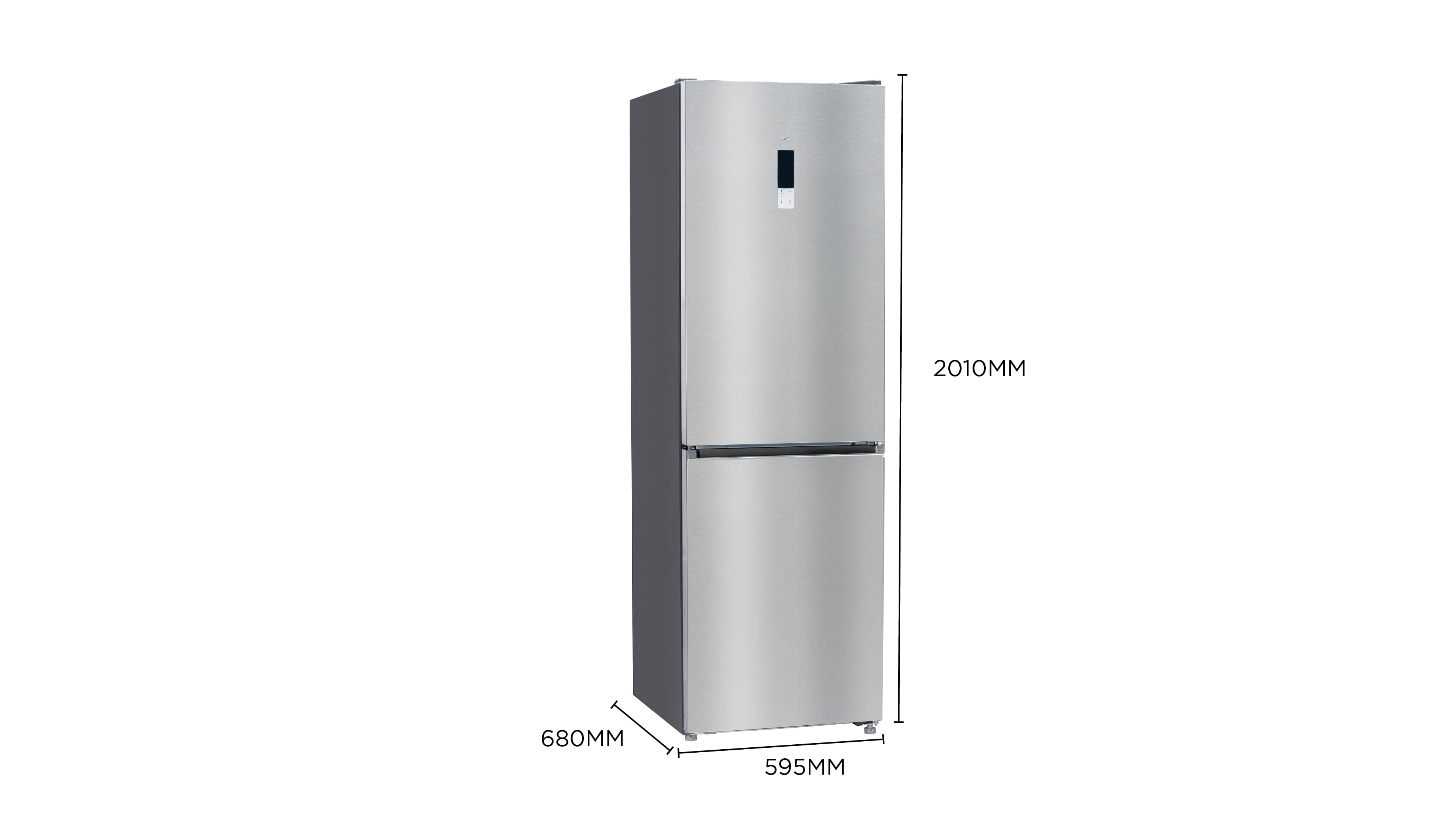 TCL fridge's dimension