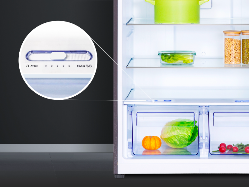 TCL Refrigerator rp465tse0 FreshBox