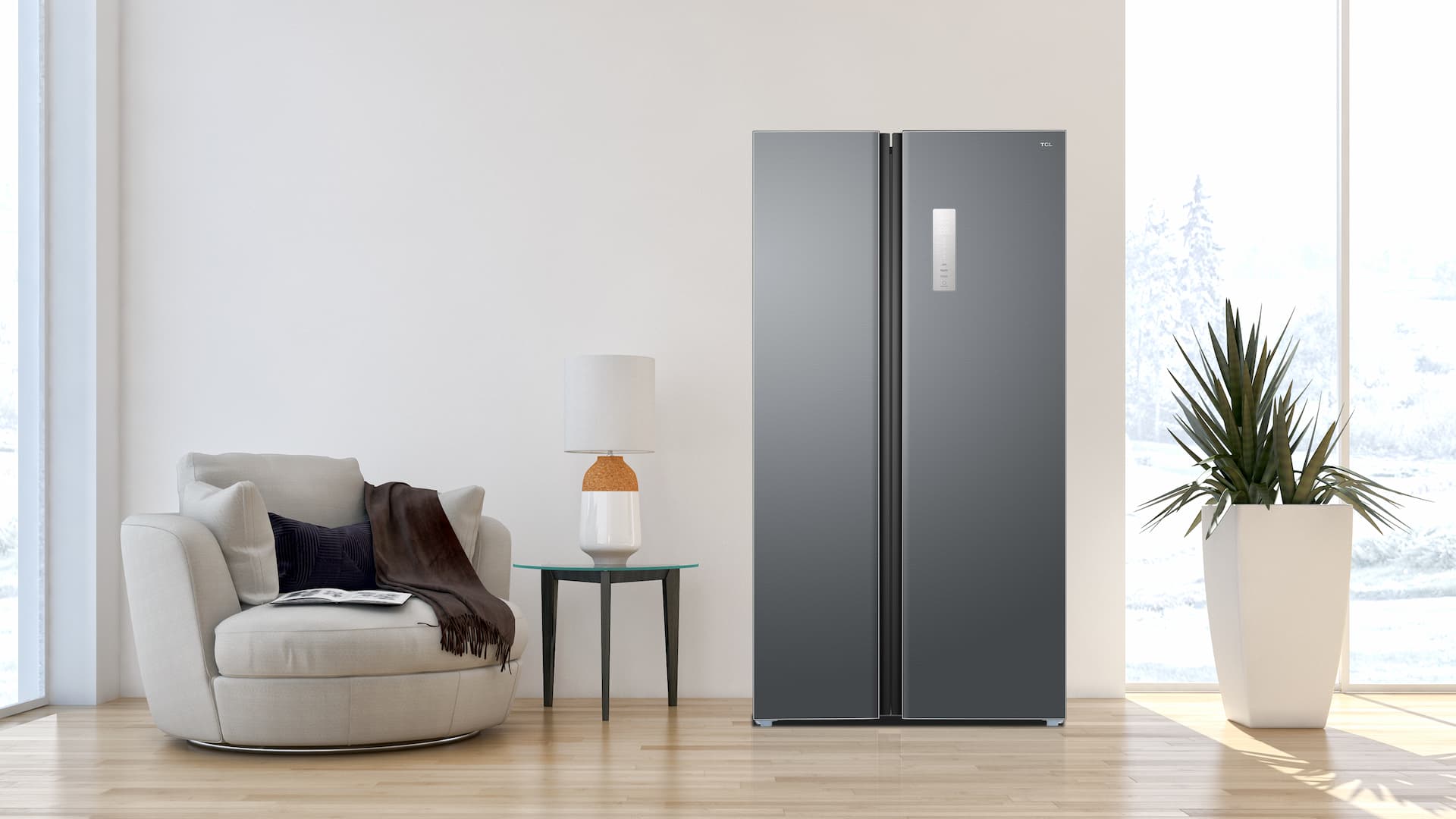 Side by Side Refrigerators RP505SXE1 - TCL Europe