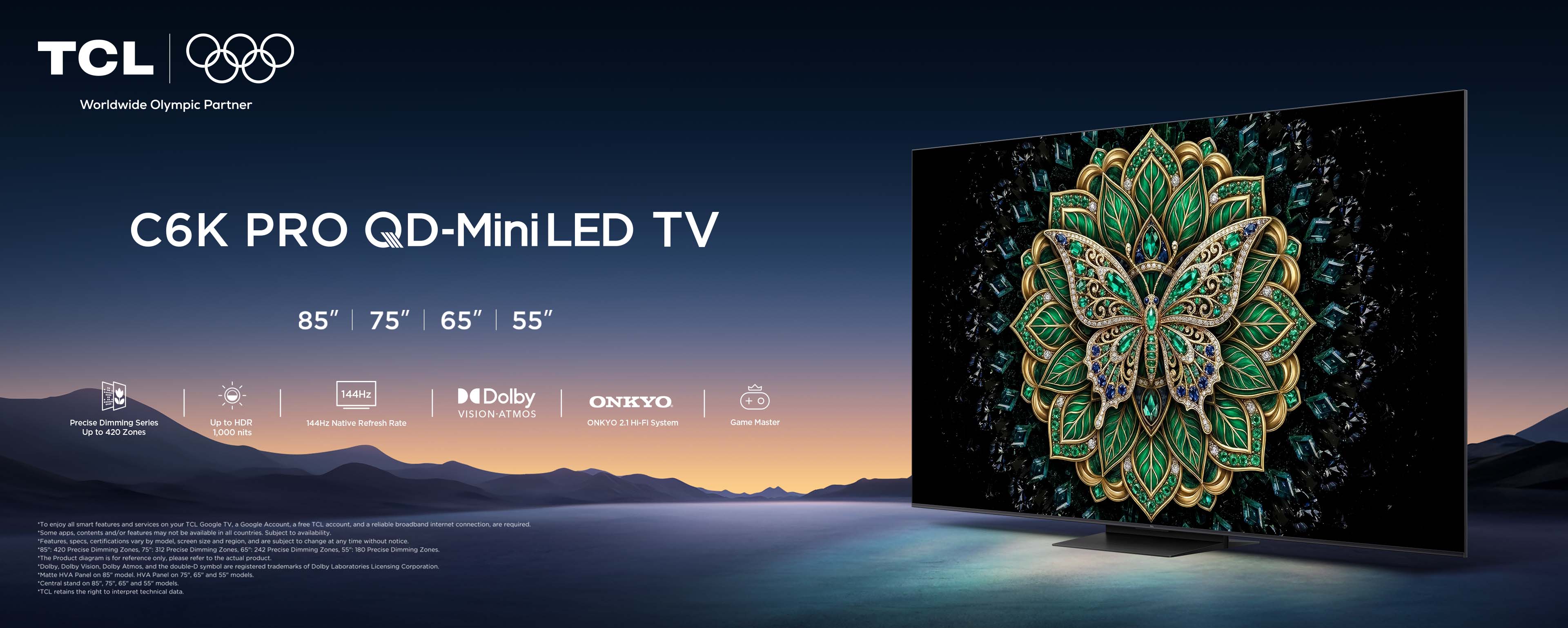 TCL TV C6K Premium QD-MiniLED TV