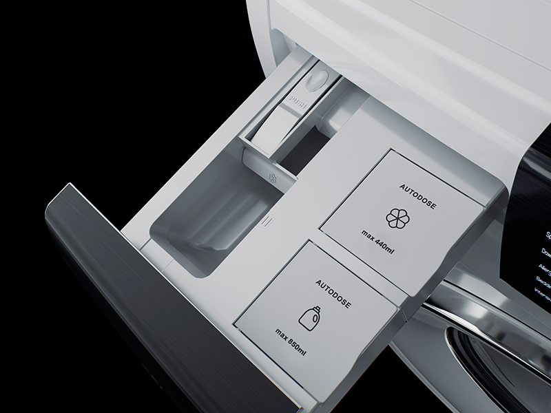 TCL Washing Machine fp1024wc0 Auto Dosing 