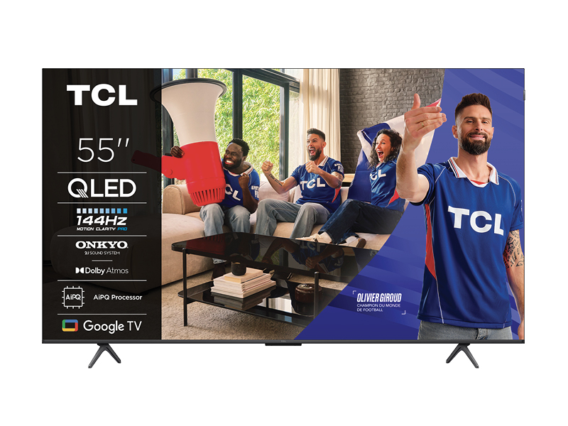 TCL 55P8K — visuel constructeur non contractuel