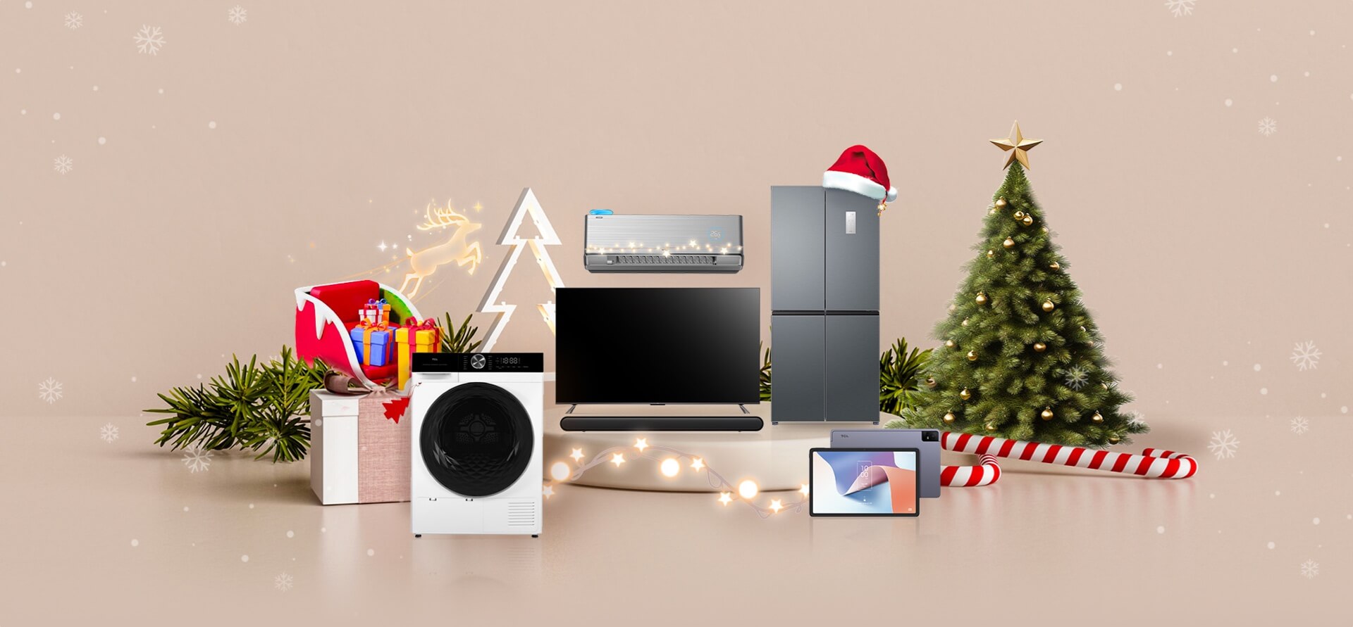 Ofertas de dispositivos inteligentes y electrodomésticos TCL