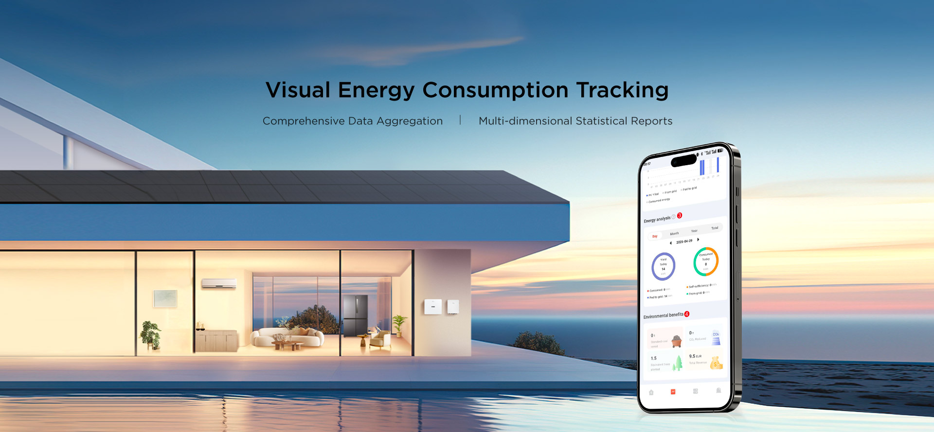 Residential PV Visual Energy Consumption Tracking