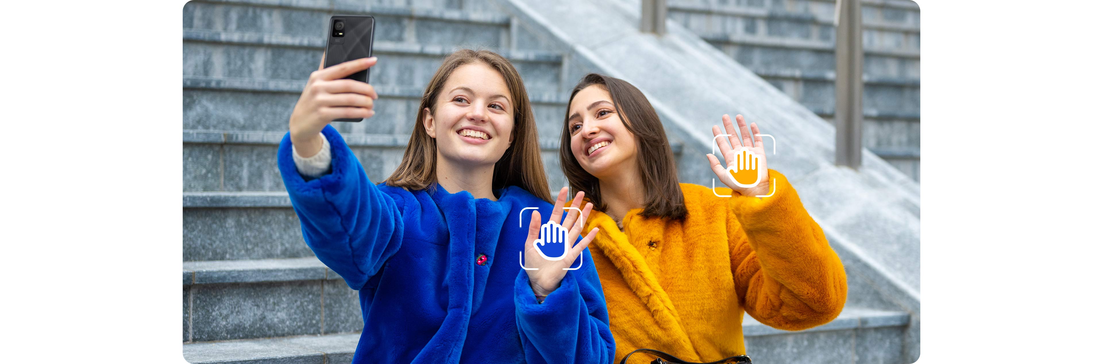 TCL 406 Take Hands-free Shots