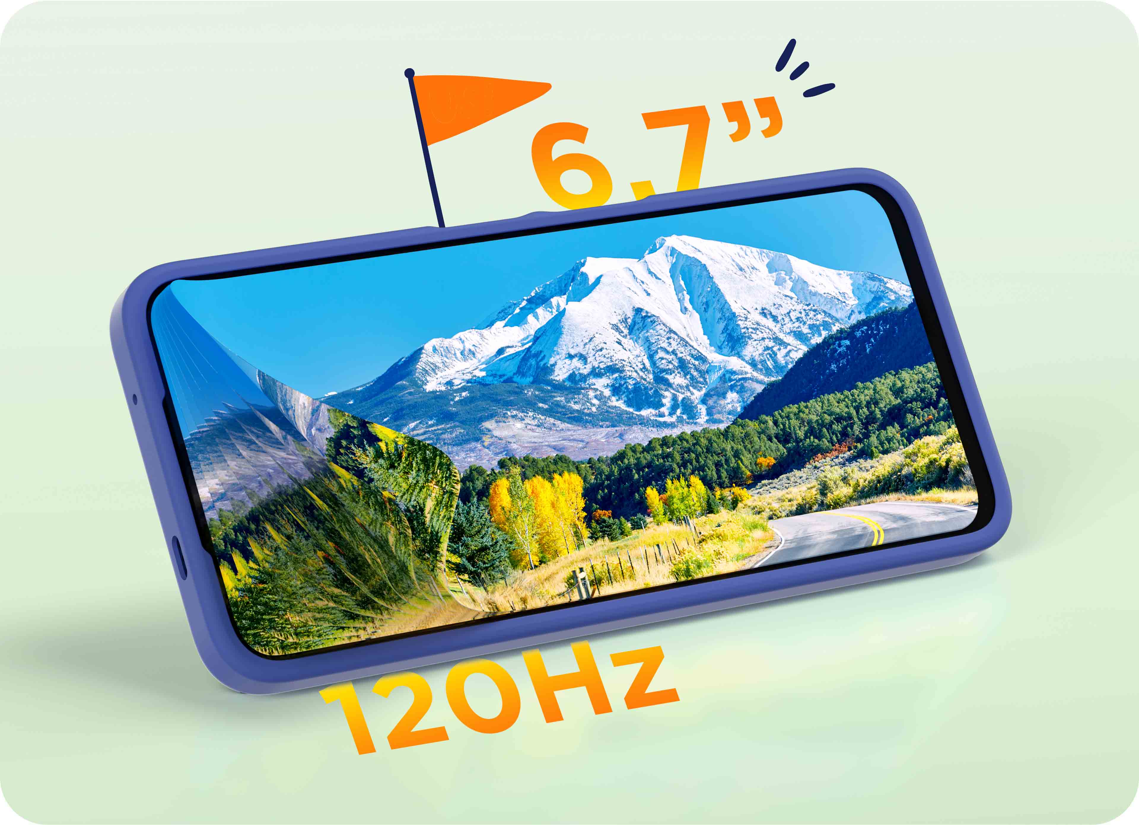 TCL's NXTPAPER 5G Junior 6.7" 120Hz NXTPAPER display