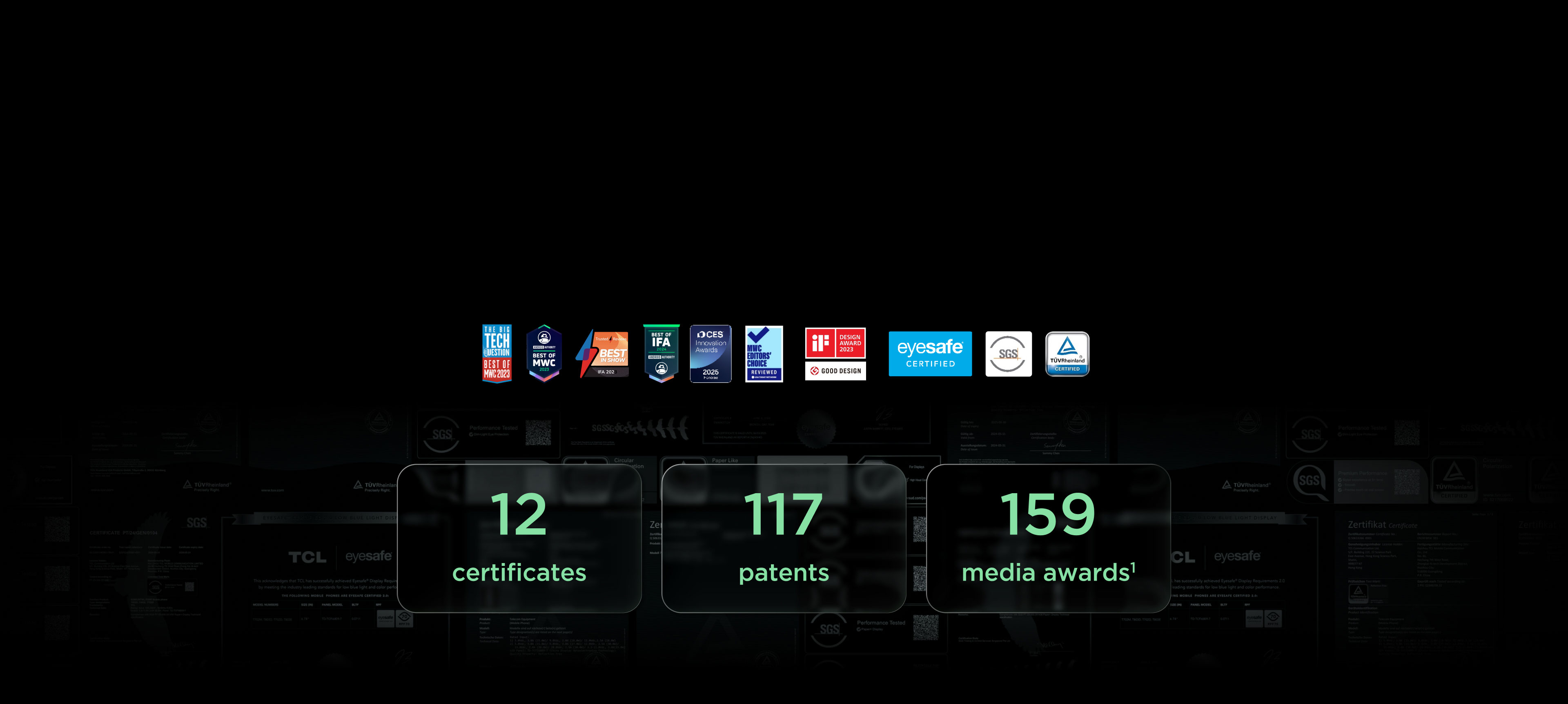 TCL's NXTPAPER technology - Certified by world-standard eye comfort