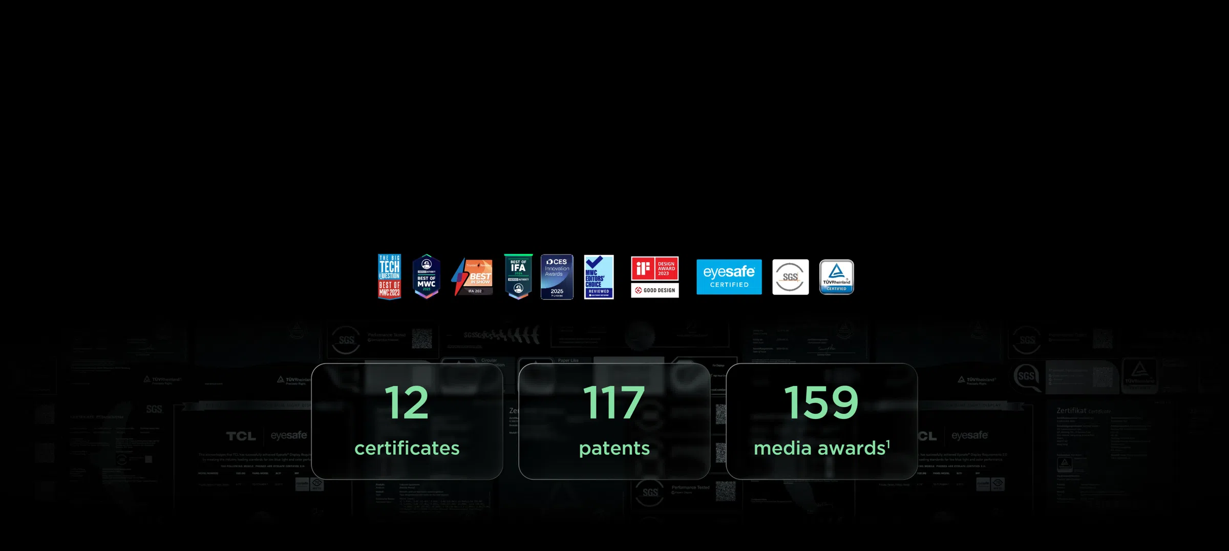 TCL's NXTPAPER technology - Certified by world-standard eye comfort