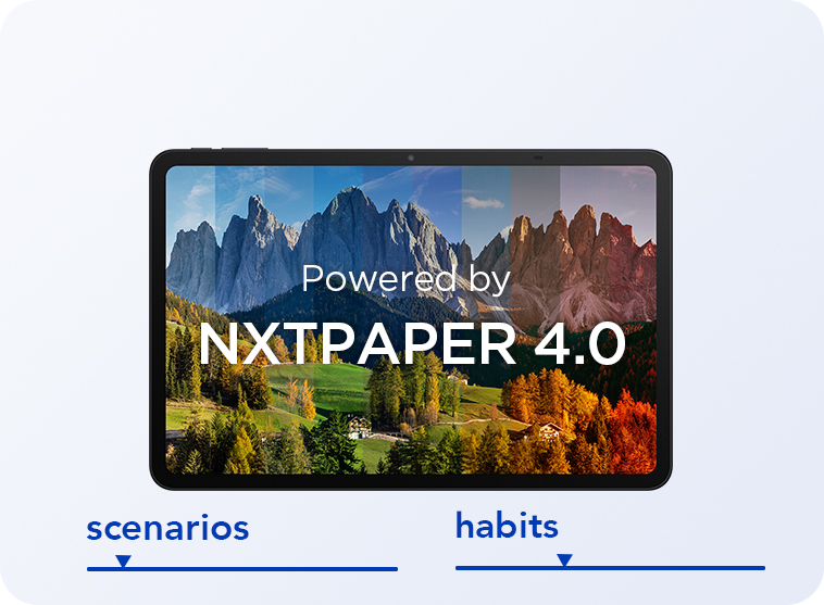TCL NXTPAPER 11 Eye Comfort Modes¹