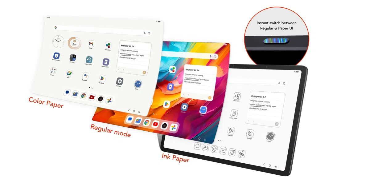 TCL NXT PAPER 14 3'ü 1 arada VersaView