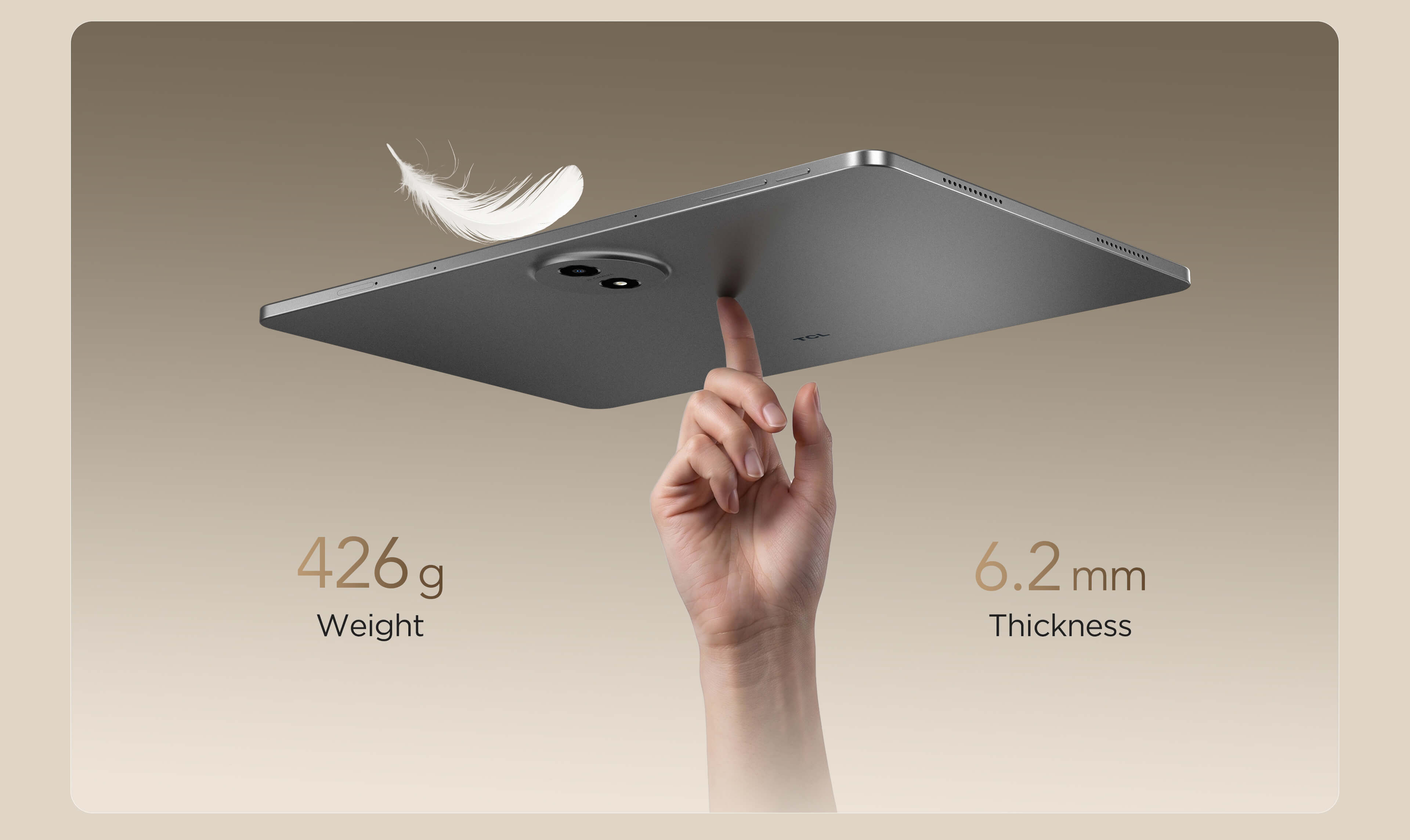 Sleek Metal Unibody, Light in Hand