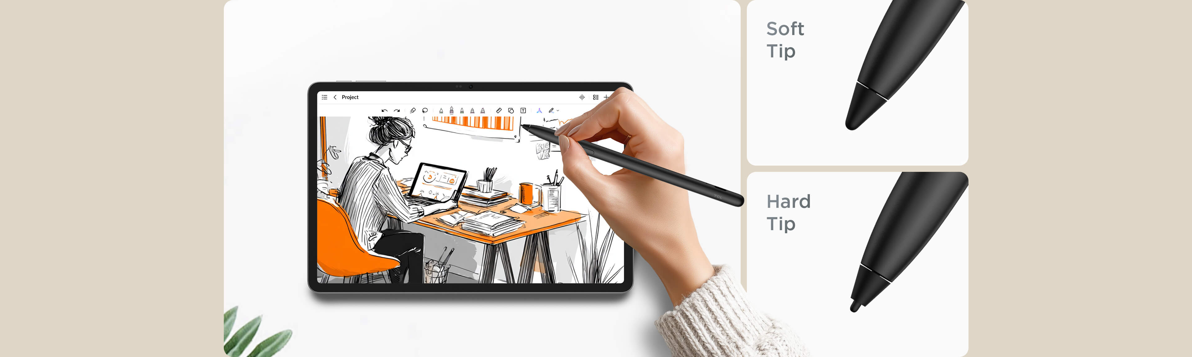 Natural Writing Experience with T-Pen 2
