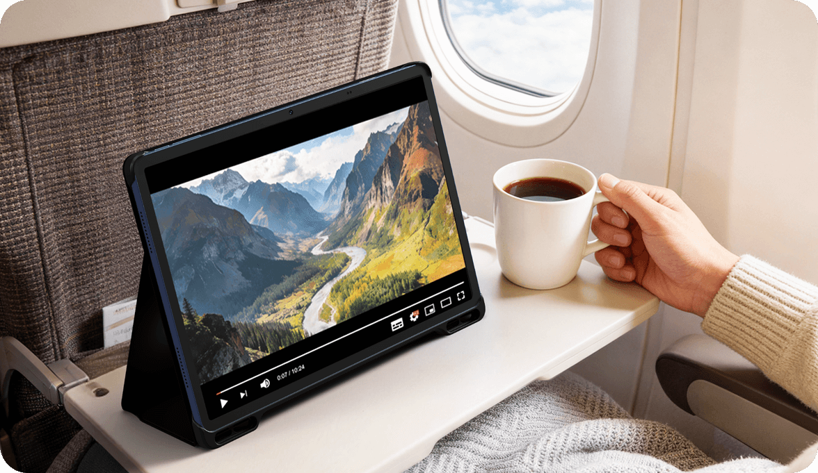 TCL TAB 10 Gen 4 Tablet offers dynamic images on its sharp 10.1"  FHD screen