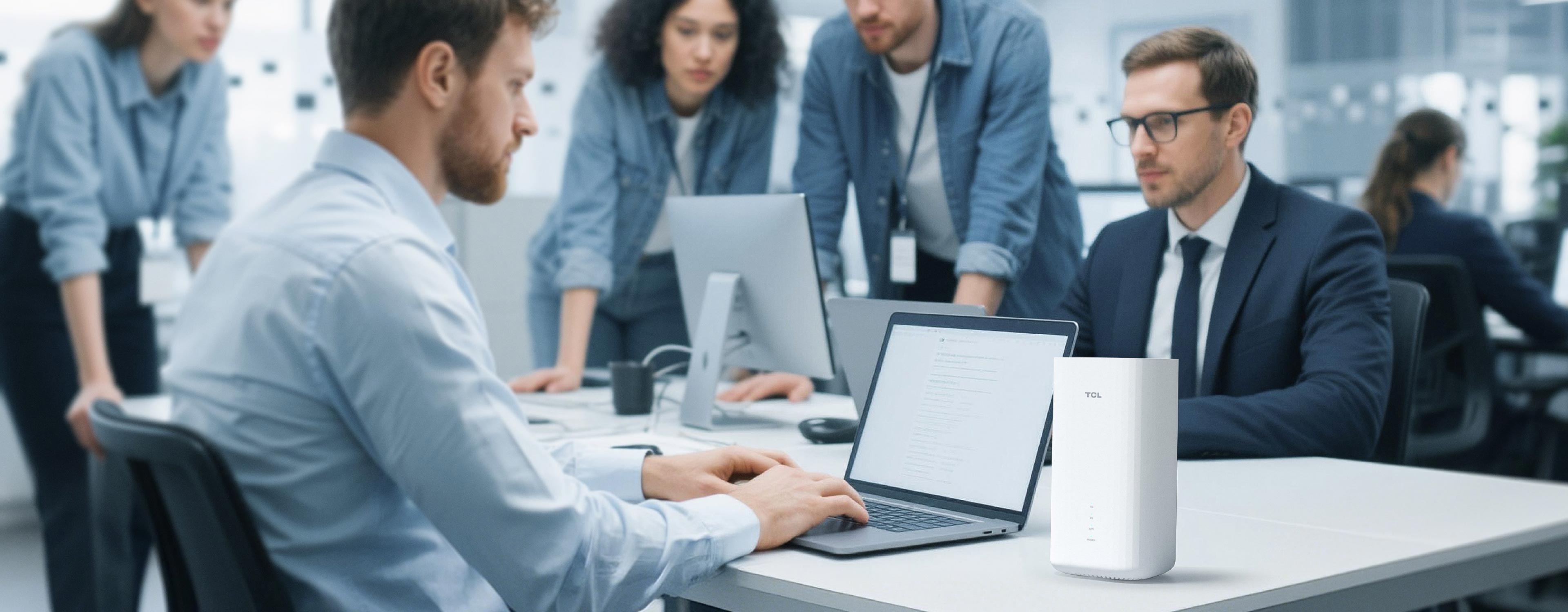 TCL LINKHUB 5G HH516 Router Unmatched 5G speeds