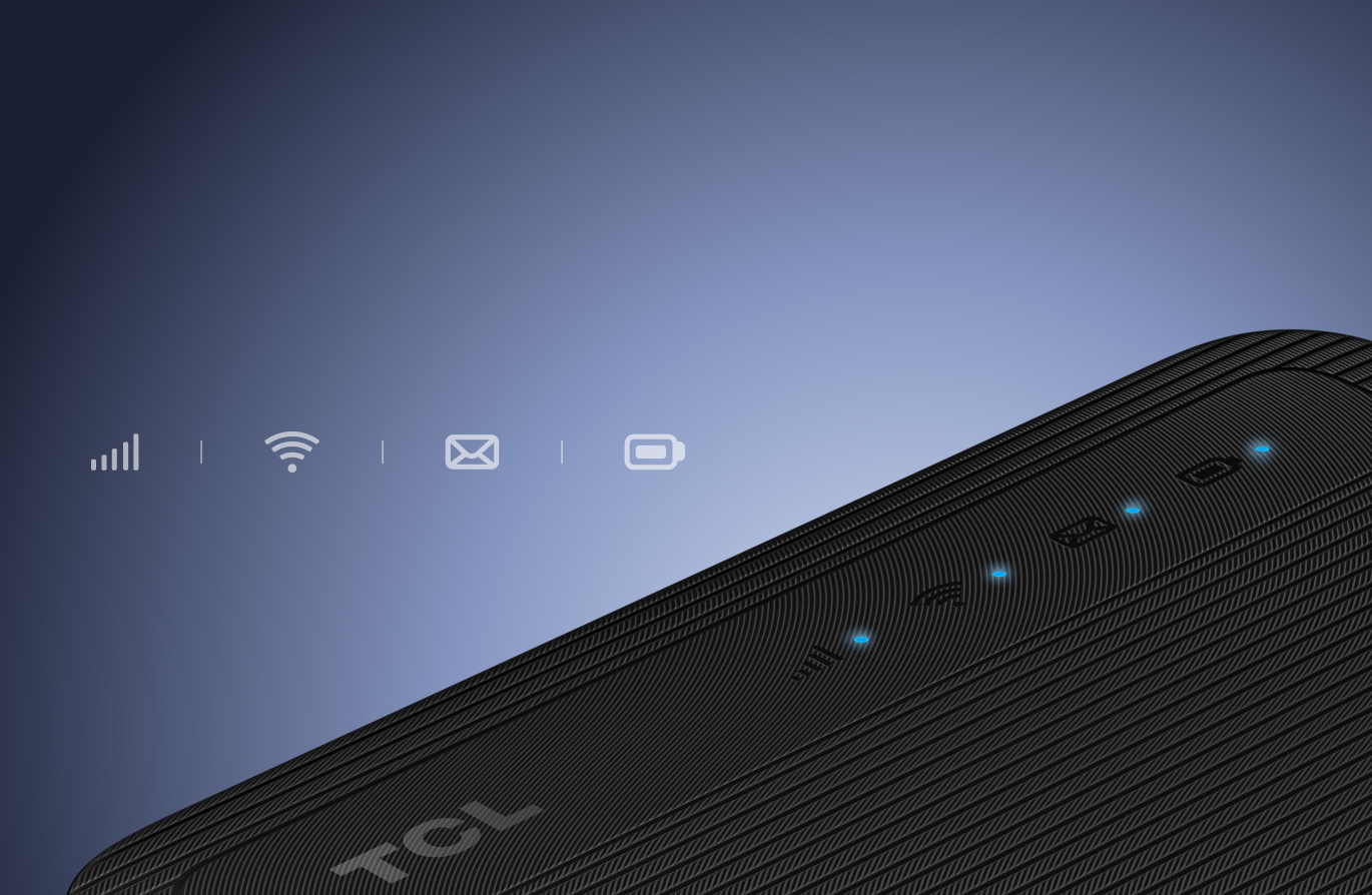 TCL LINKZONE Router LED indicators