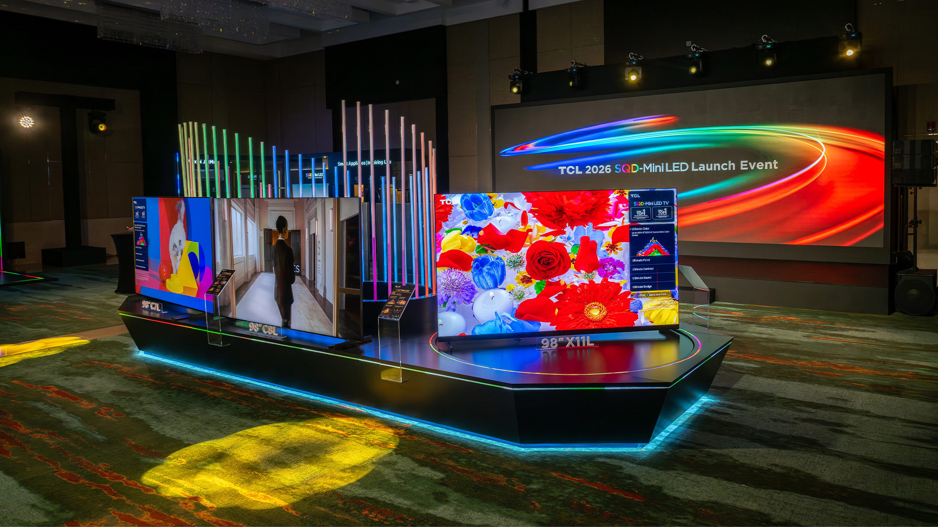 乐竟体育 Launches 2026 SQD-Mini LED TV Lineup in the UAE, Introducing the C7L, C8L, and Flagship X11L