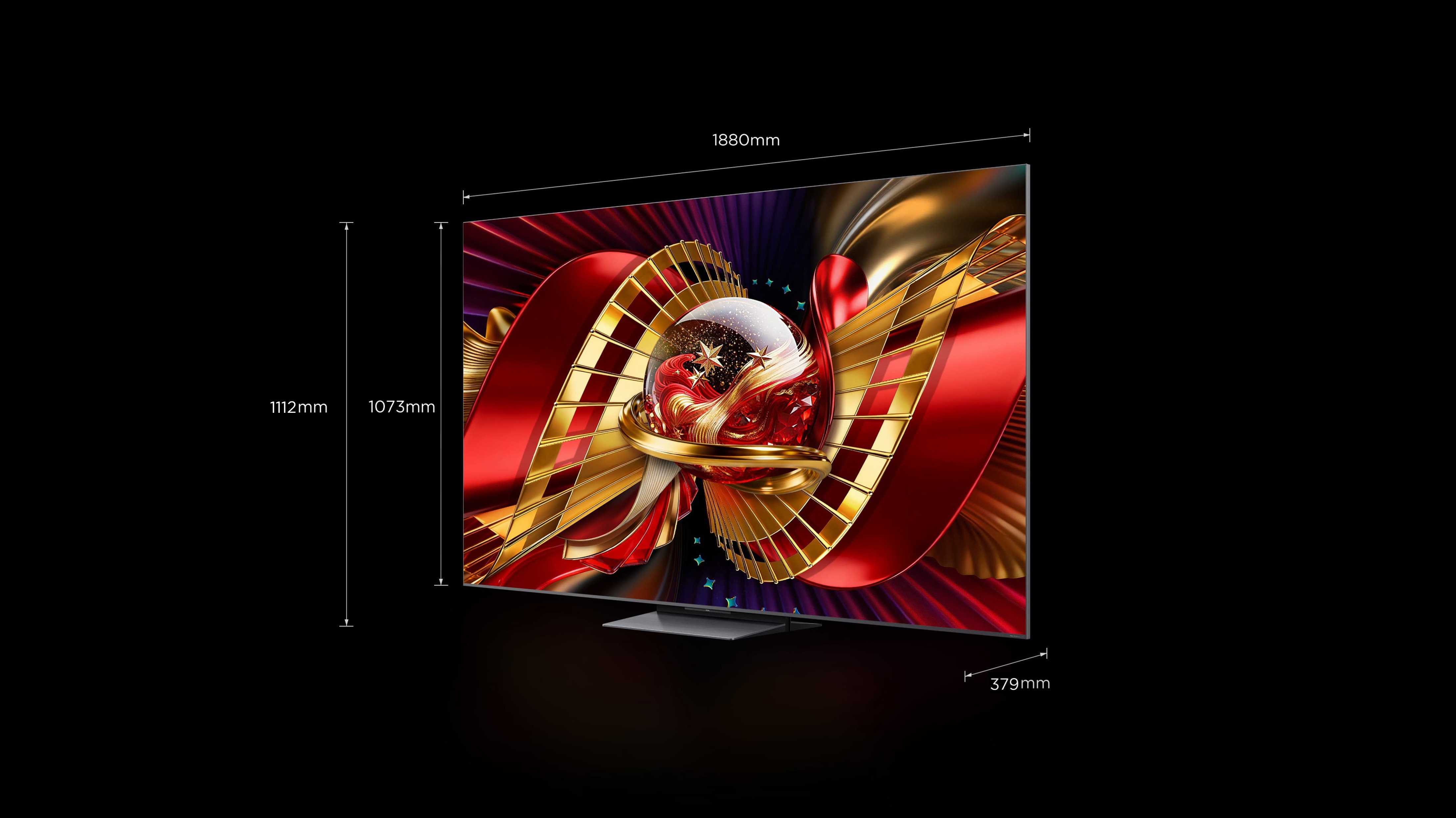 TCL C8L SQD-Mini LED TV from 55" to 98"