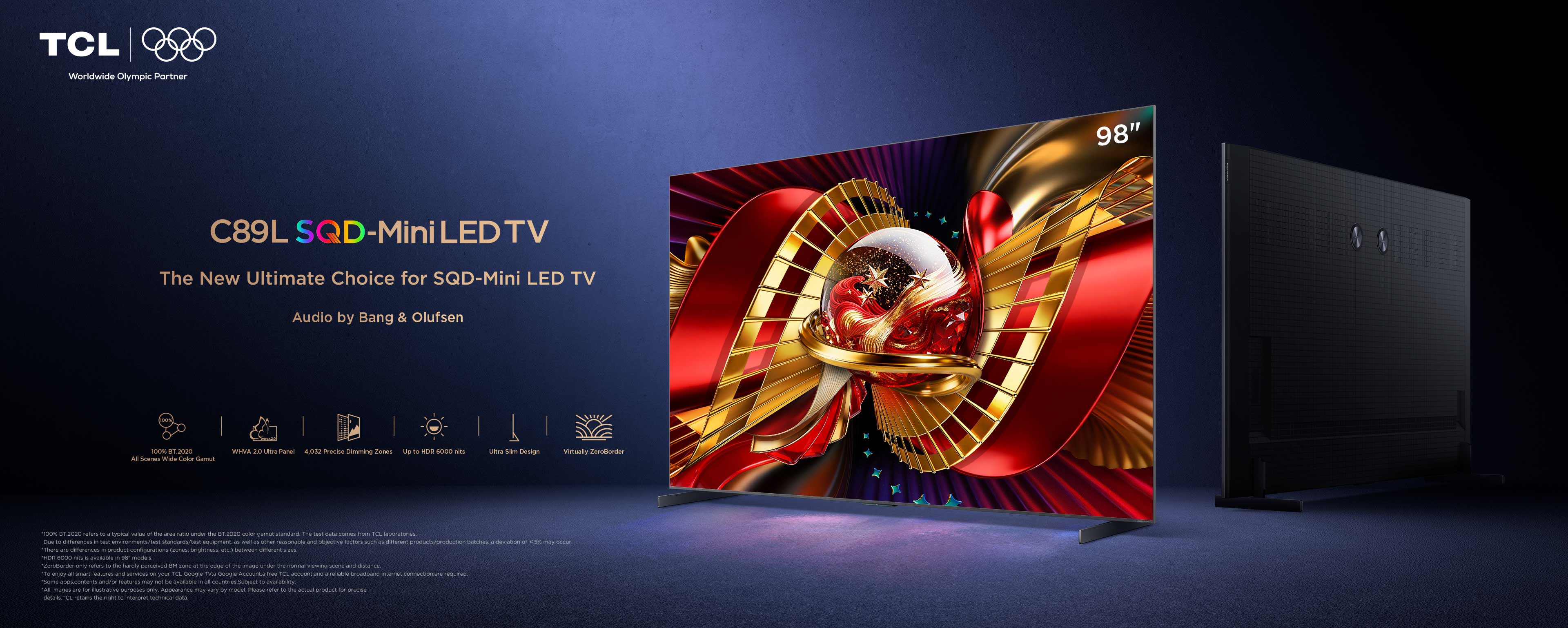 TCL C89L SQD-Mini LED TV