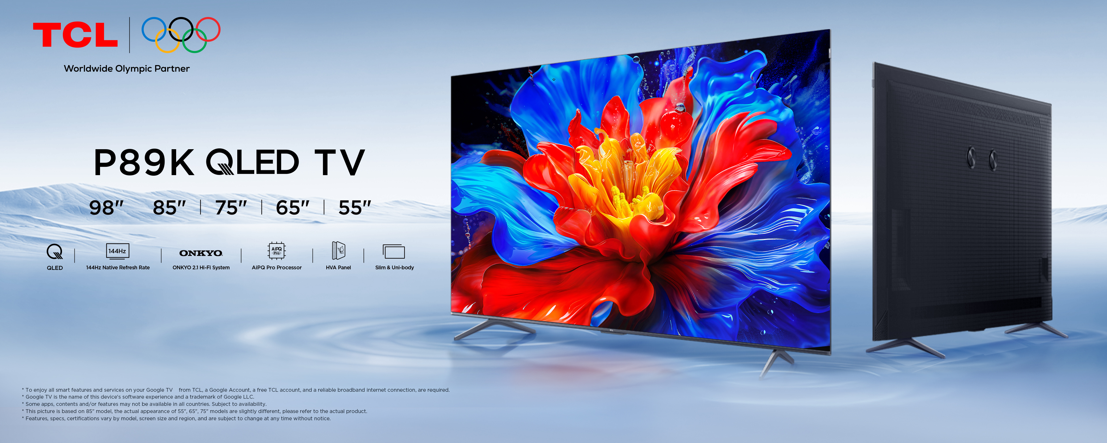 テレビ tcl TCL P89K-QLED TV