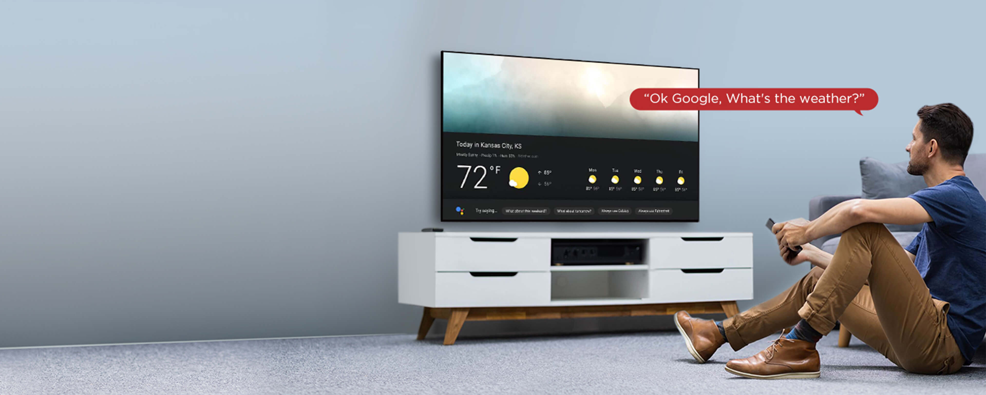 TCL S5400 TV with Hey Google